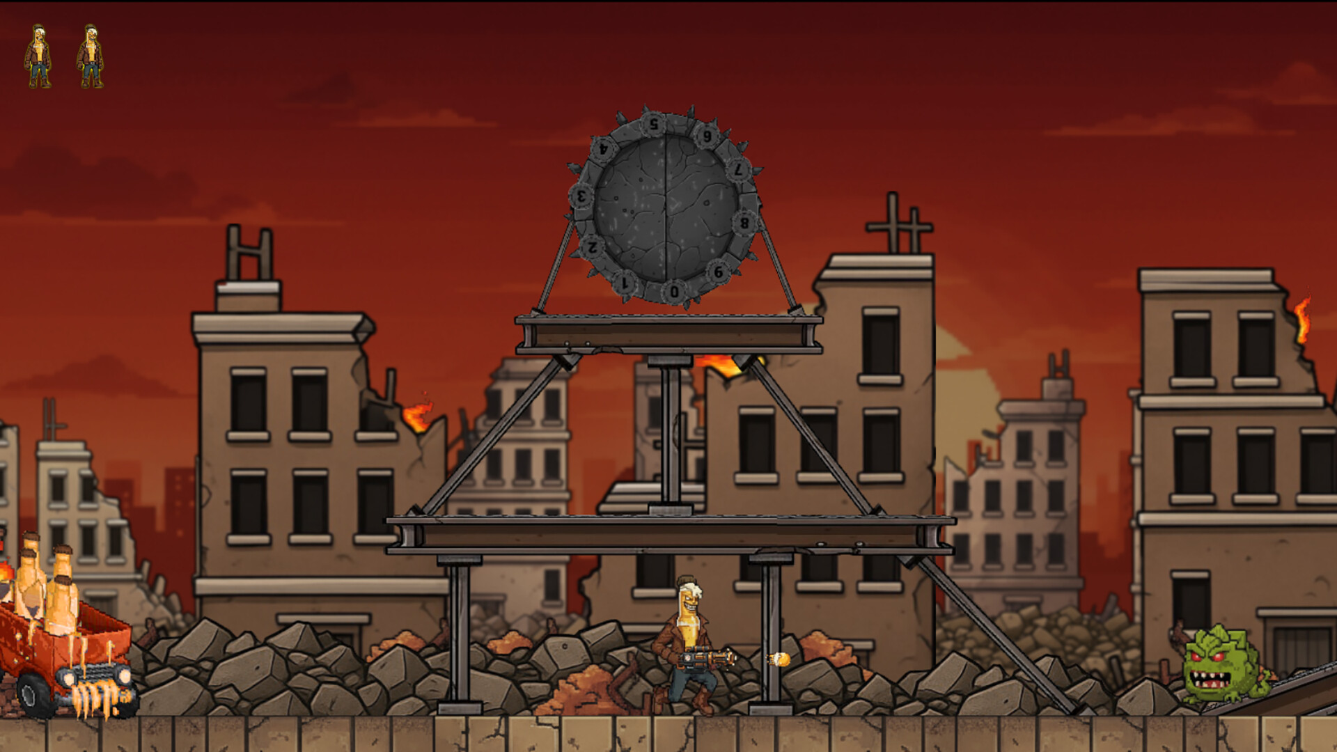 Скриншот: Beer Gunner