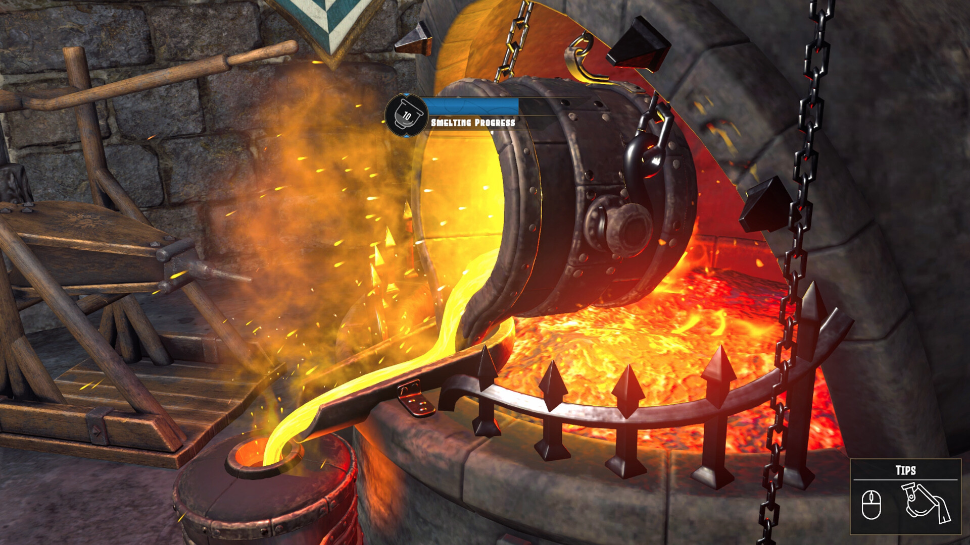 Скриншот: Medieval Crafter: Blacksmith