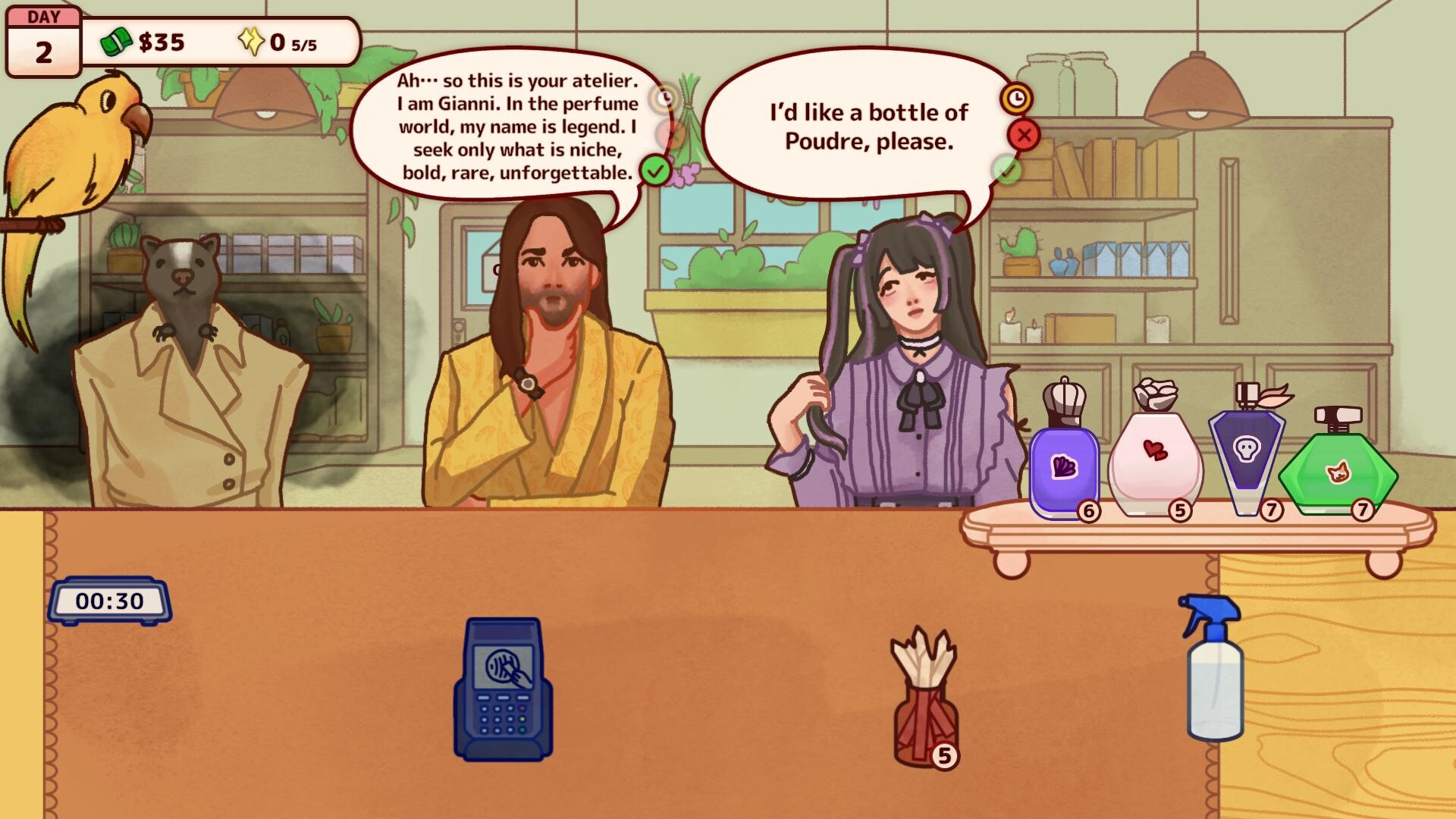 Скриншот: Perfume Atelier