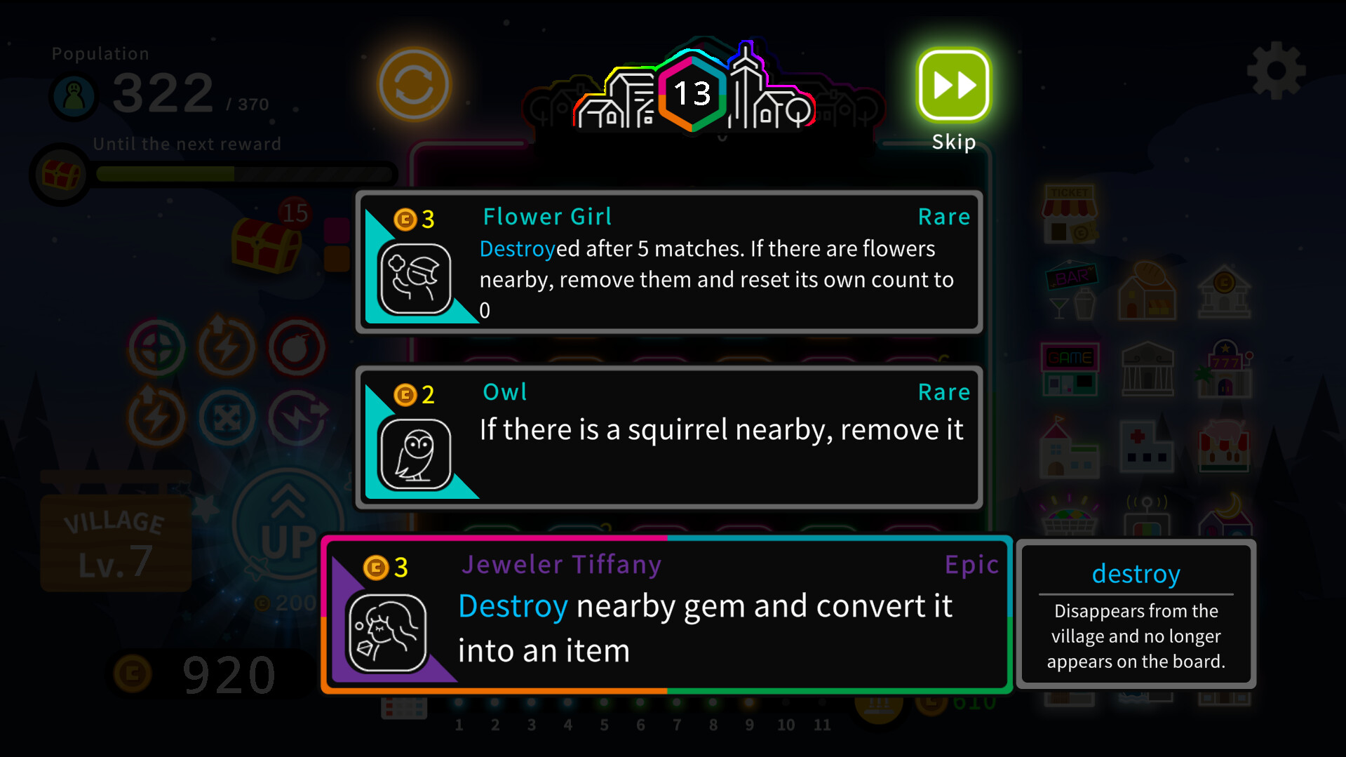 Скриншот: Neon Village