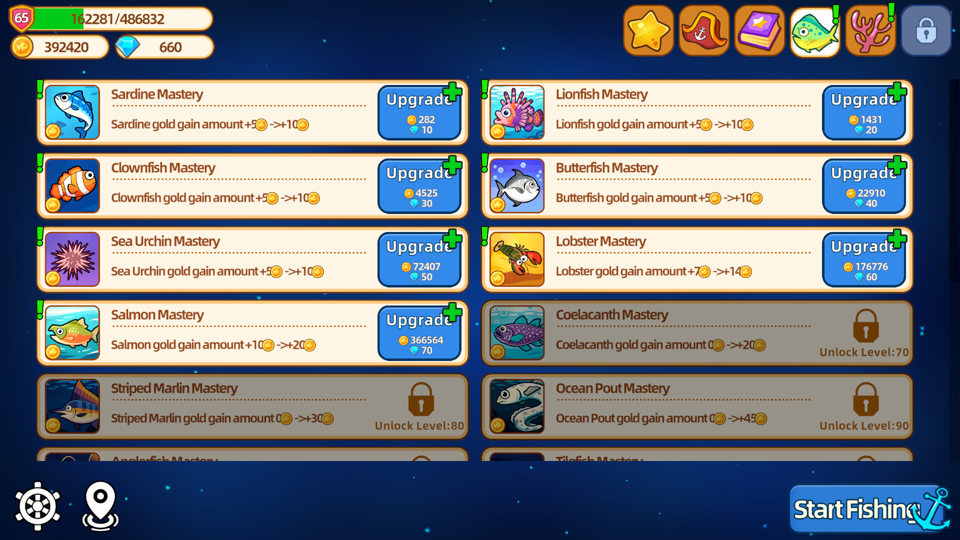 Скриншот: Captain Whiskers: Incremental Seas