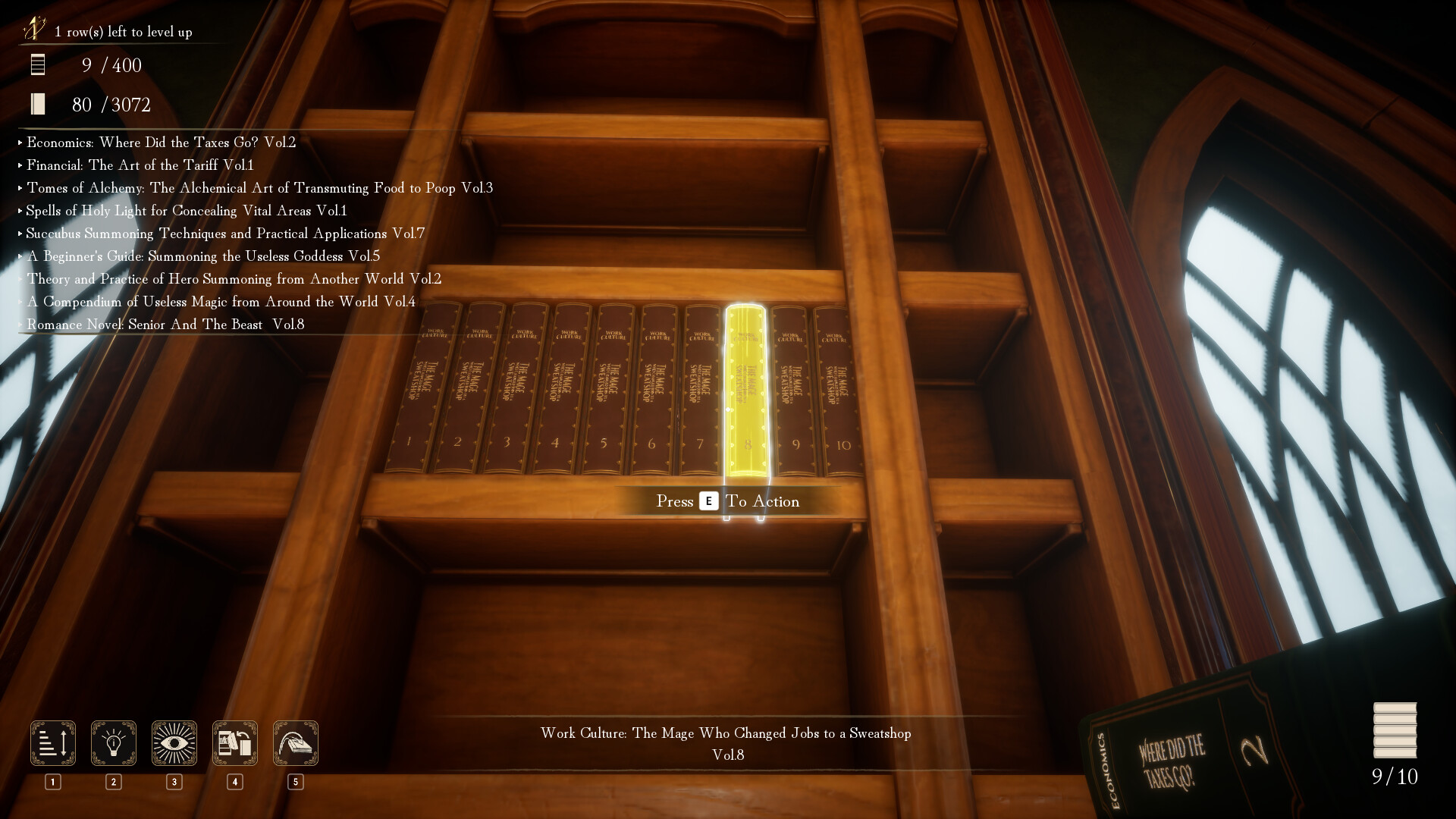 Скриншот 7: Librarian: Tidy Up the Arcane Library!