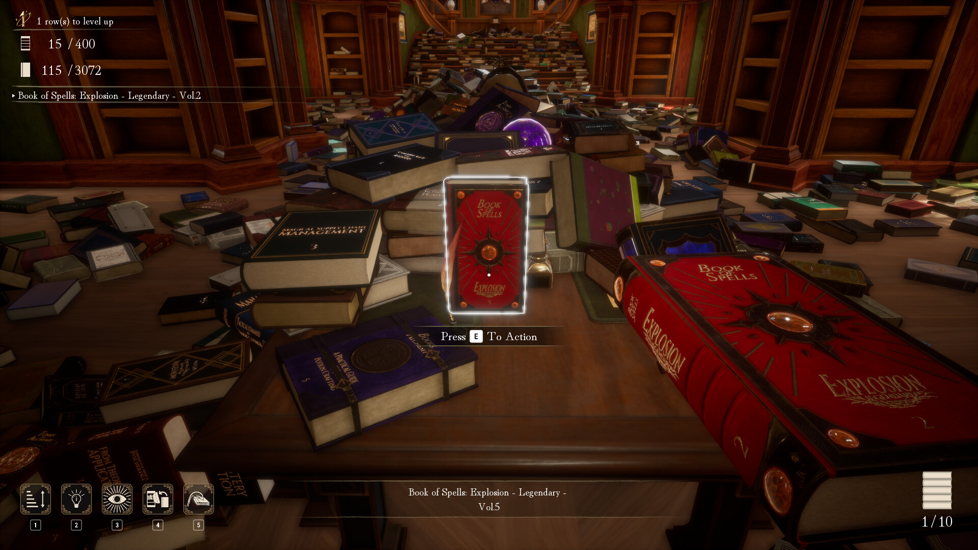 Скриншот 8: Librarian: Tidy Up the Arcane Library!