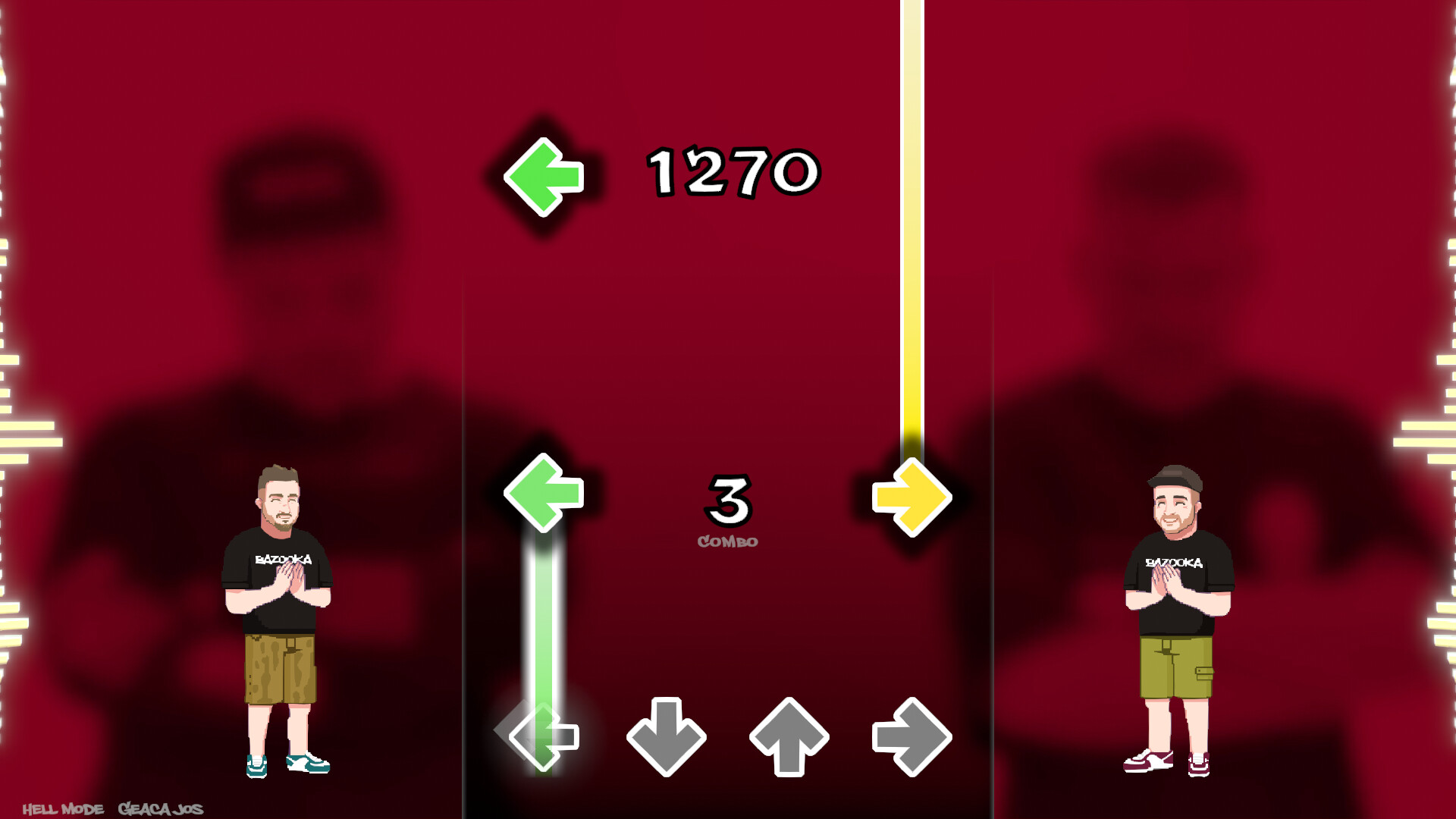 Скриншот: BAZOOKA: Rhythm Game