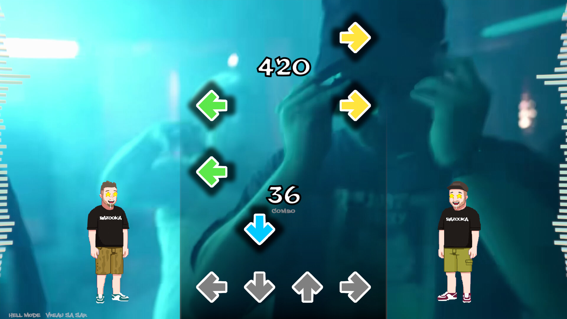 Скриншот: BAZOOKA: Rhythm Game