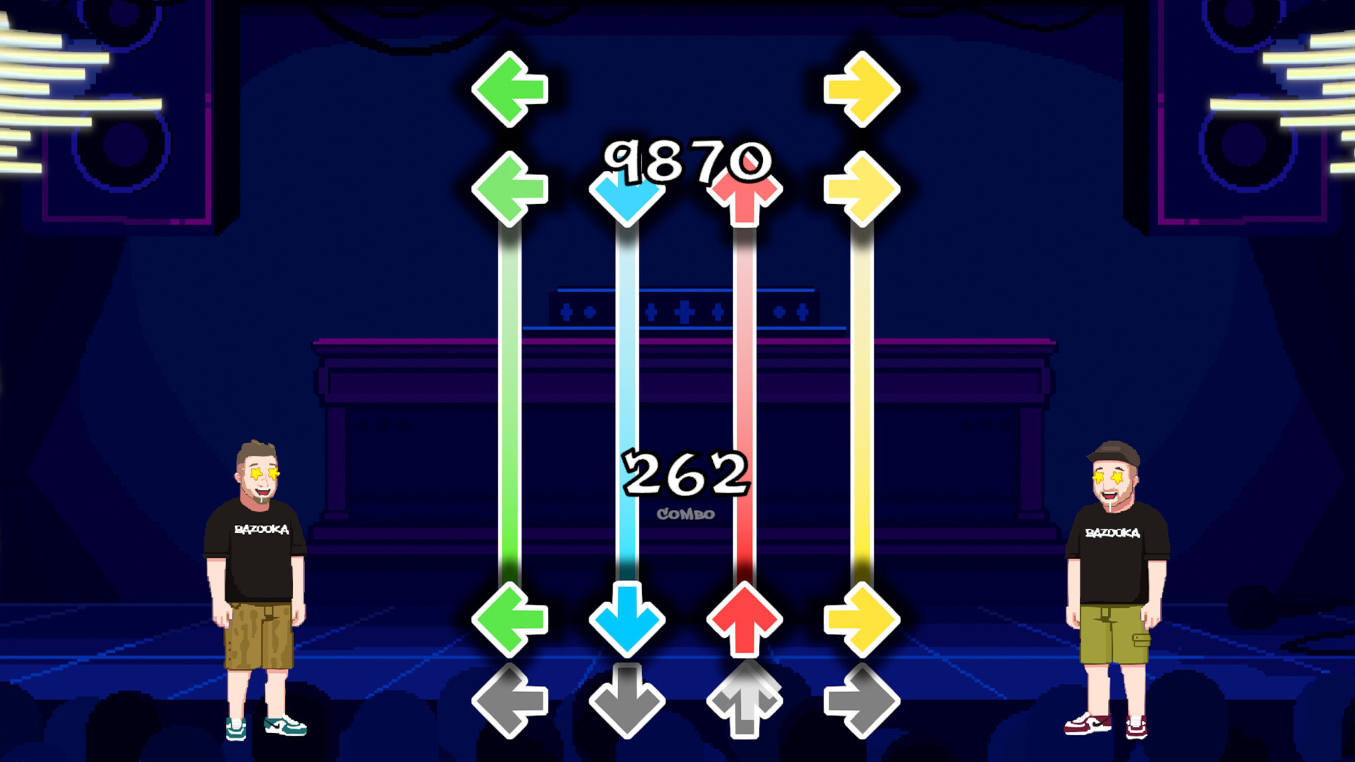 Скриншот: BAZOOKA: Rhythm Game