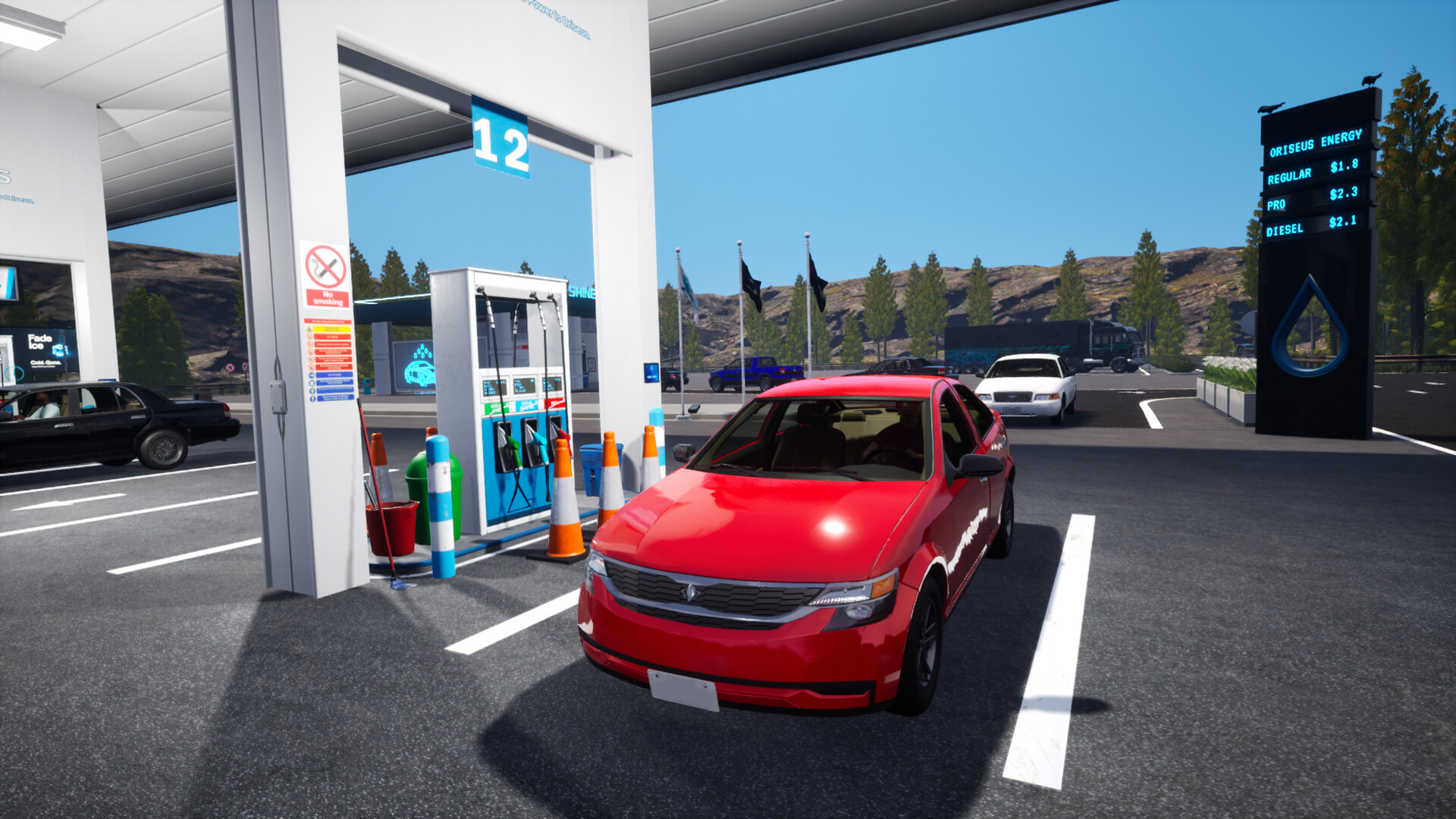 Скриншот: Rest Area Simulator