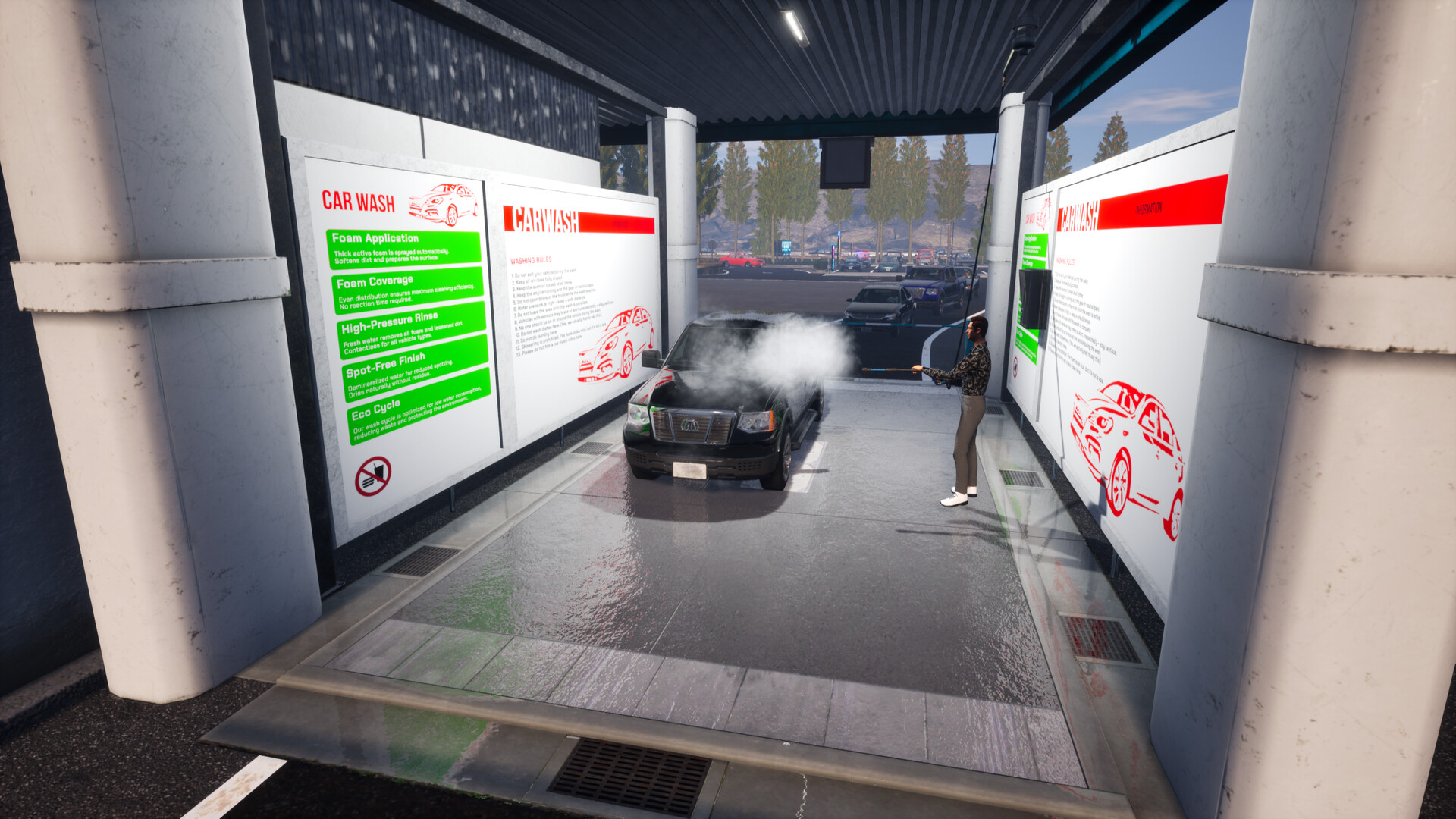 Скриншот: Rest Area Simulator