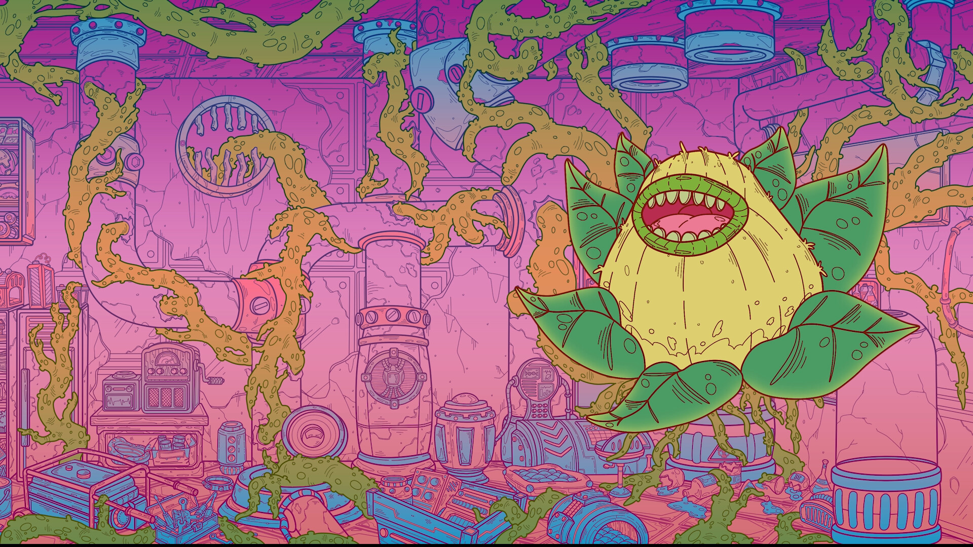 Скриншот: A Planet Full of Cats