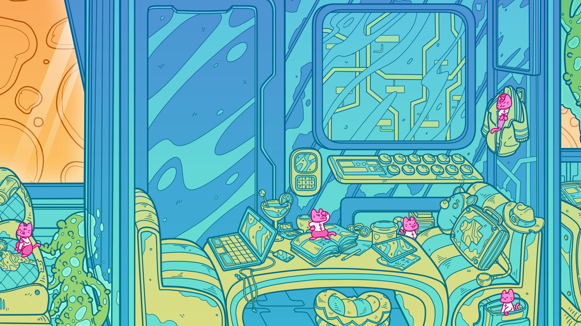 Скриншот: A Planet Full of Cats