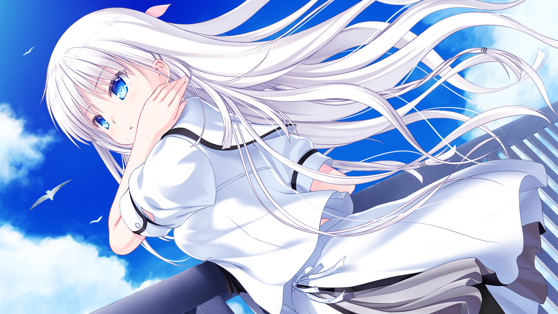 Скриншот: Summer Pockets