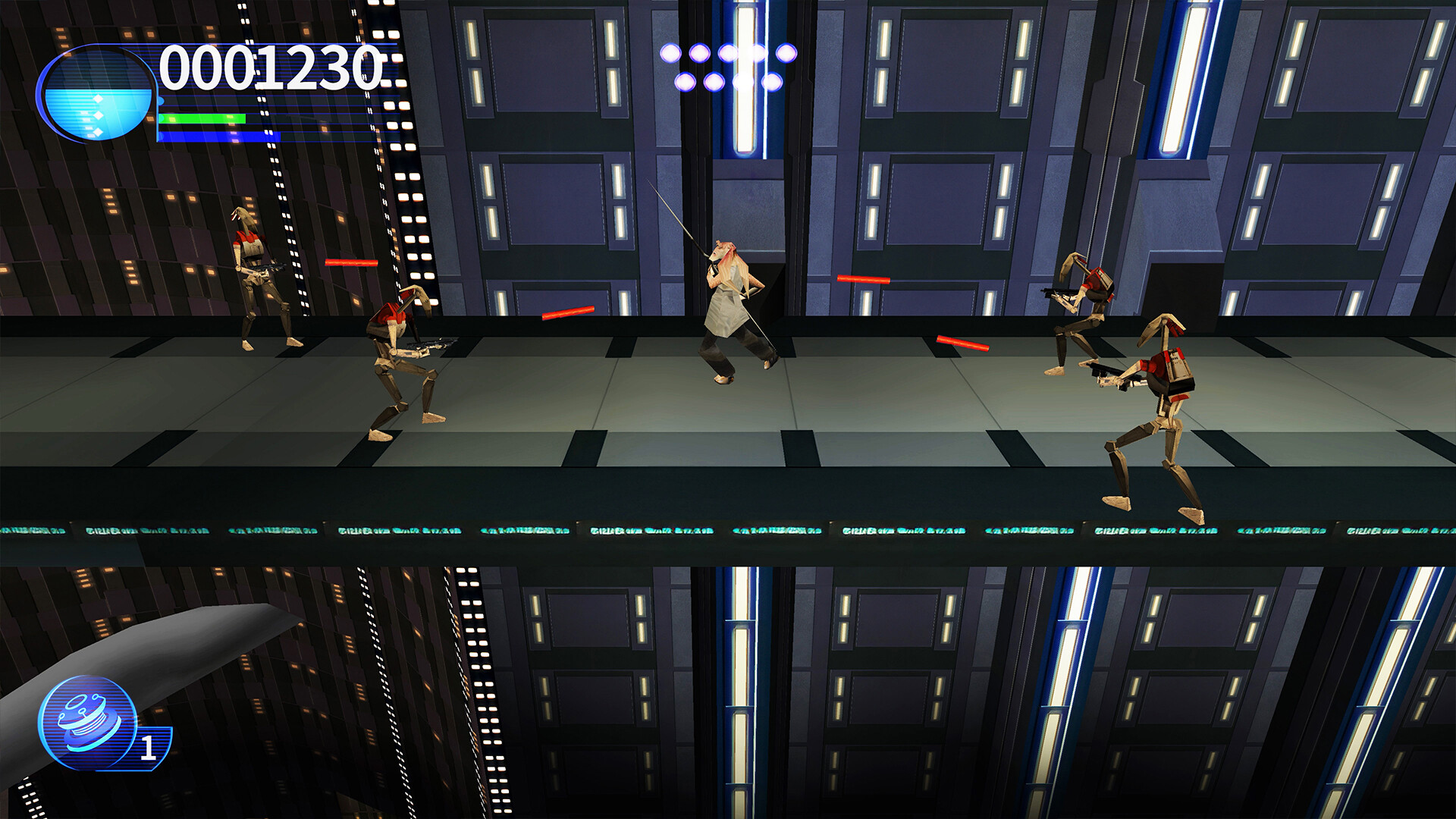 Скриншот: STAR WARS™: Episode I: Jedi Power Battles™