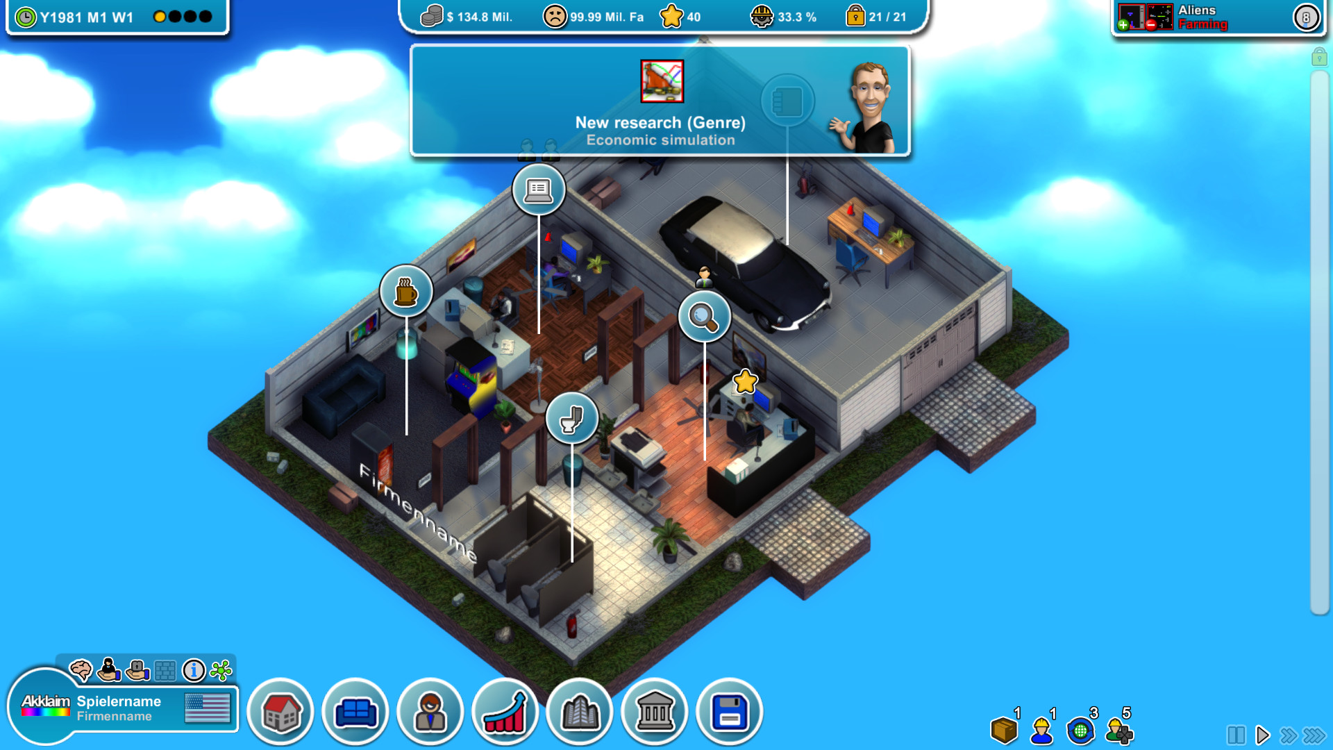 Скриншот: Mad Games Tycoon