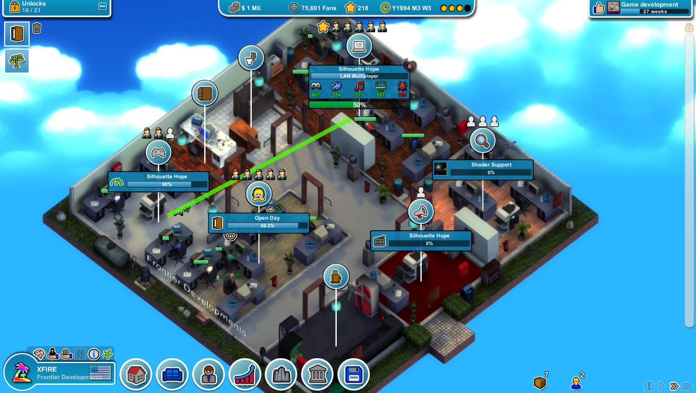 Скриншот: Mad Games Tycoon