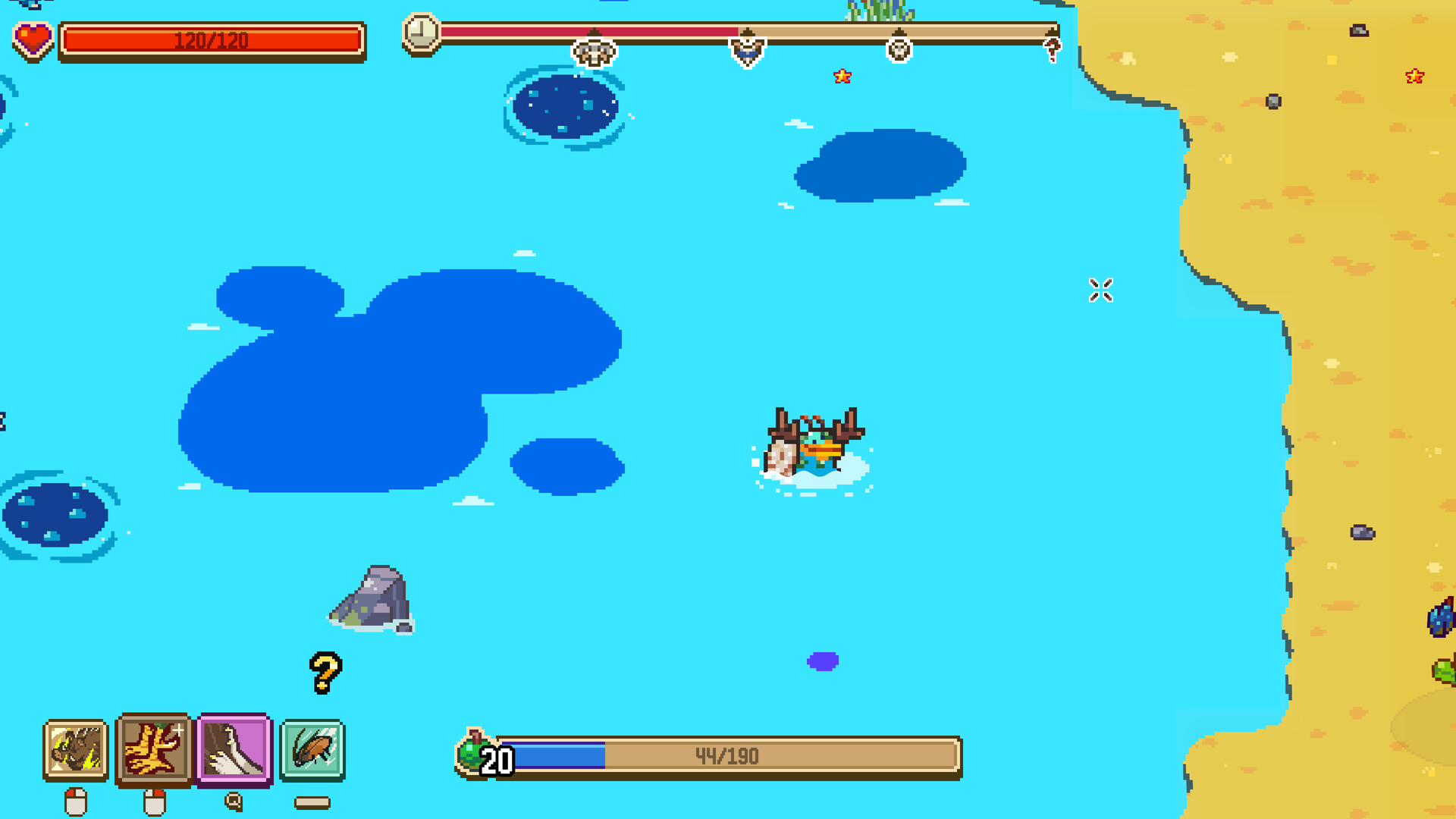 Скриншот 9: Everything is Crab: The Animal Evolution Roguelite