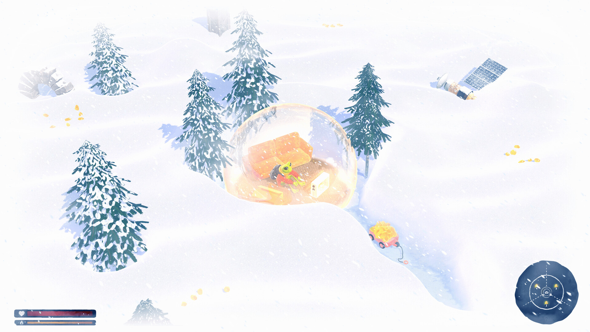 Скриншот: FROGGY HATES SNOW
