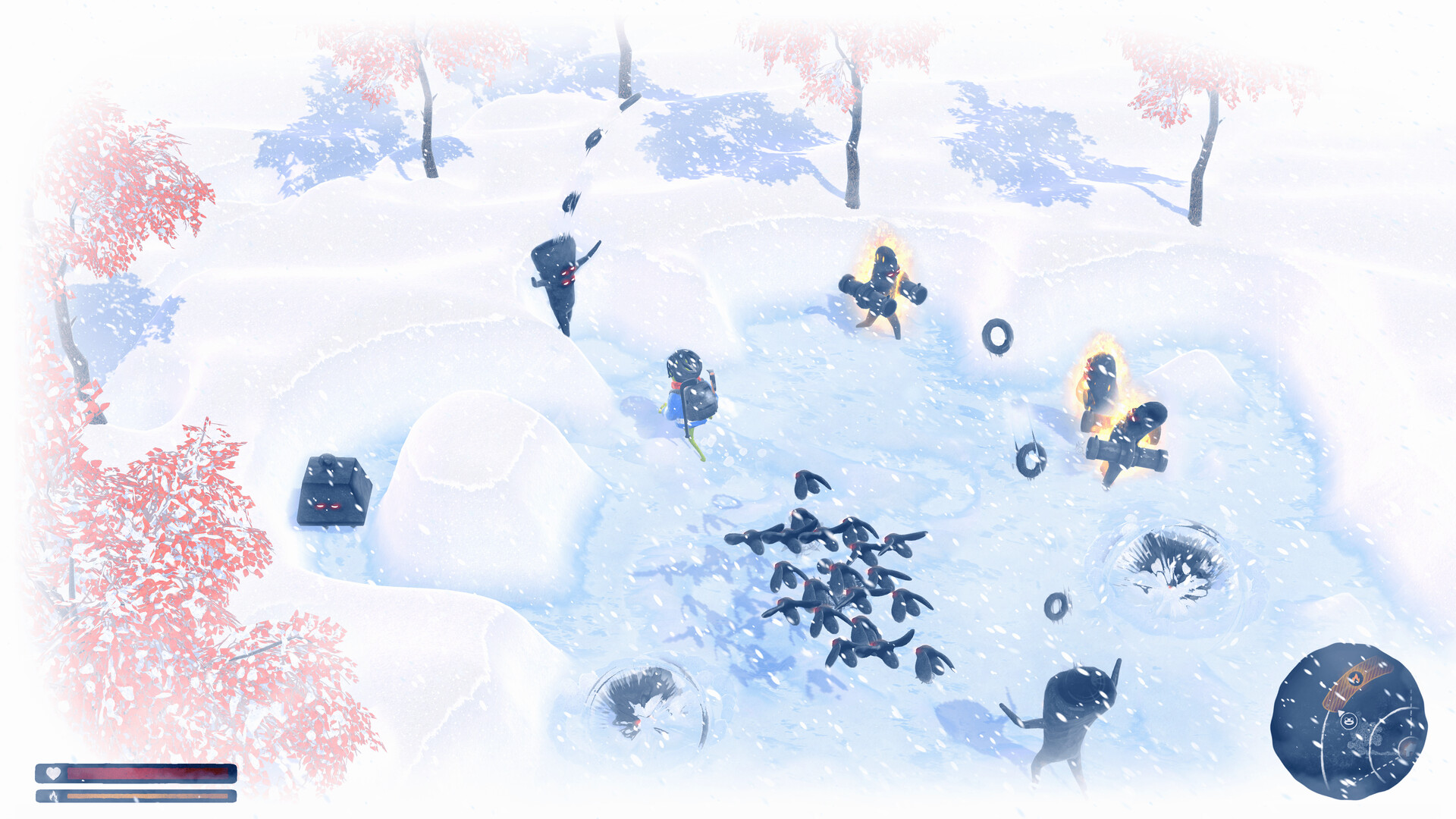 Скриншот: FROGGY HATES SNOW