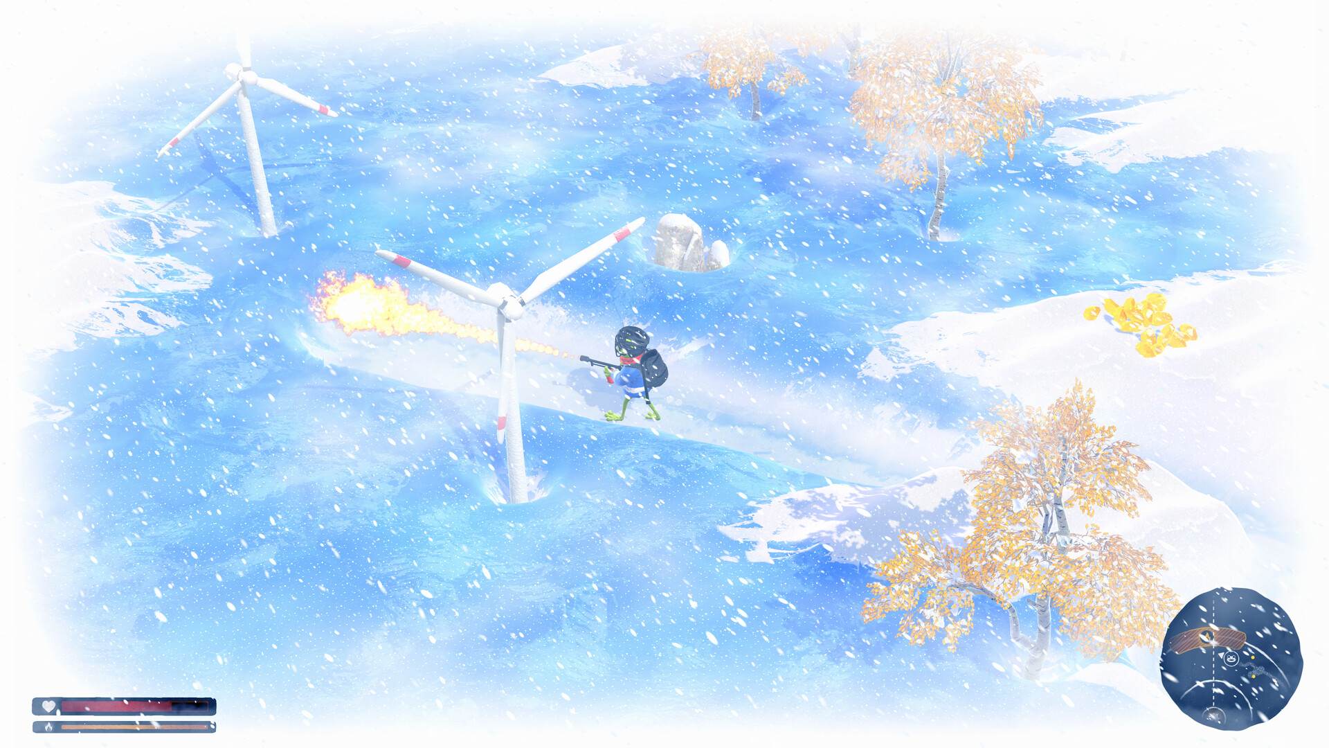 Скриншот: FROGGY HATES SNOW