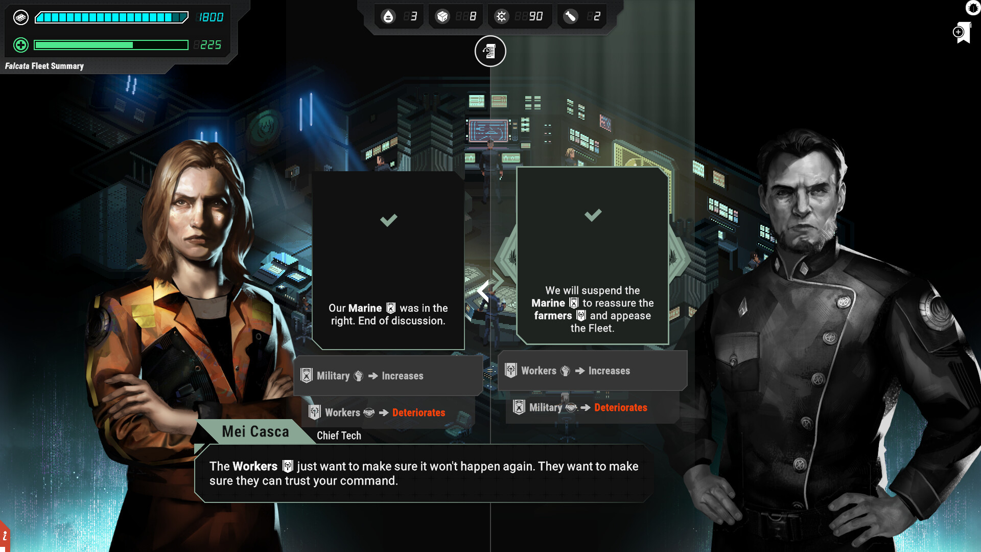 Скриншот: Battlestar Galactica: Scattered Hopes