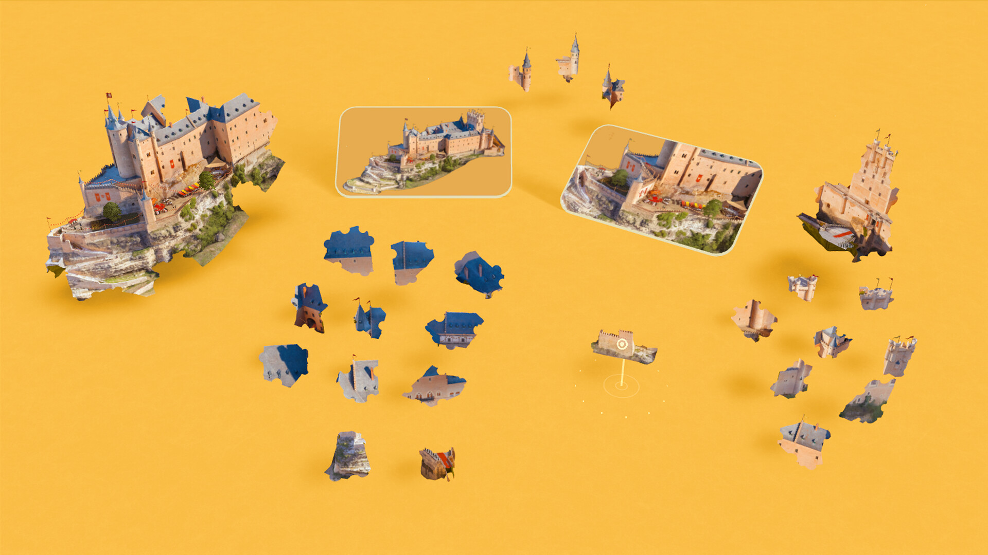 Скриншот: Puzzling Places - 3D Jigsaw Sim