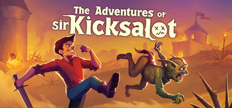 Обложка: The Adventures of Sir Kicksalot
