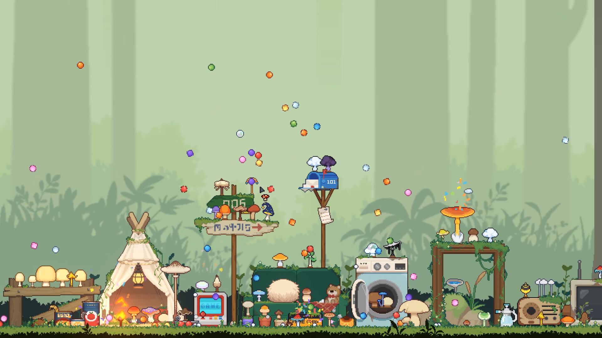 Скриншот: Mushroom Nook