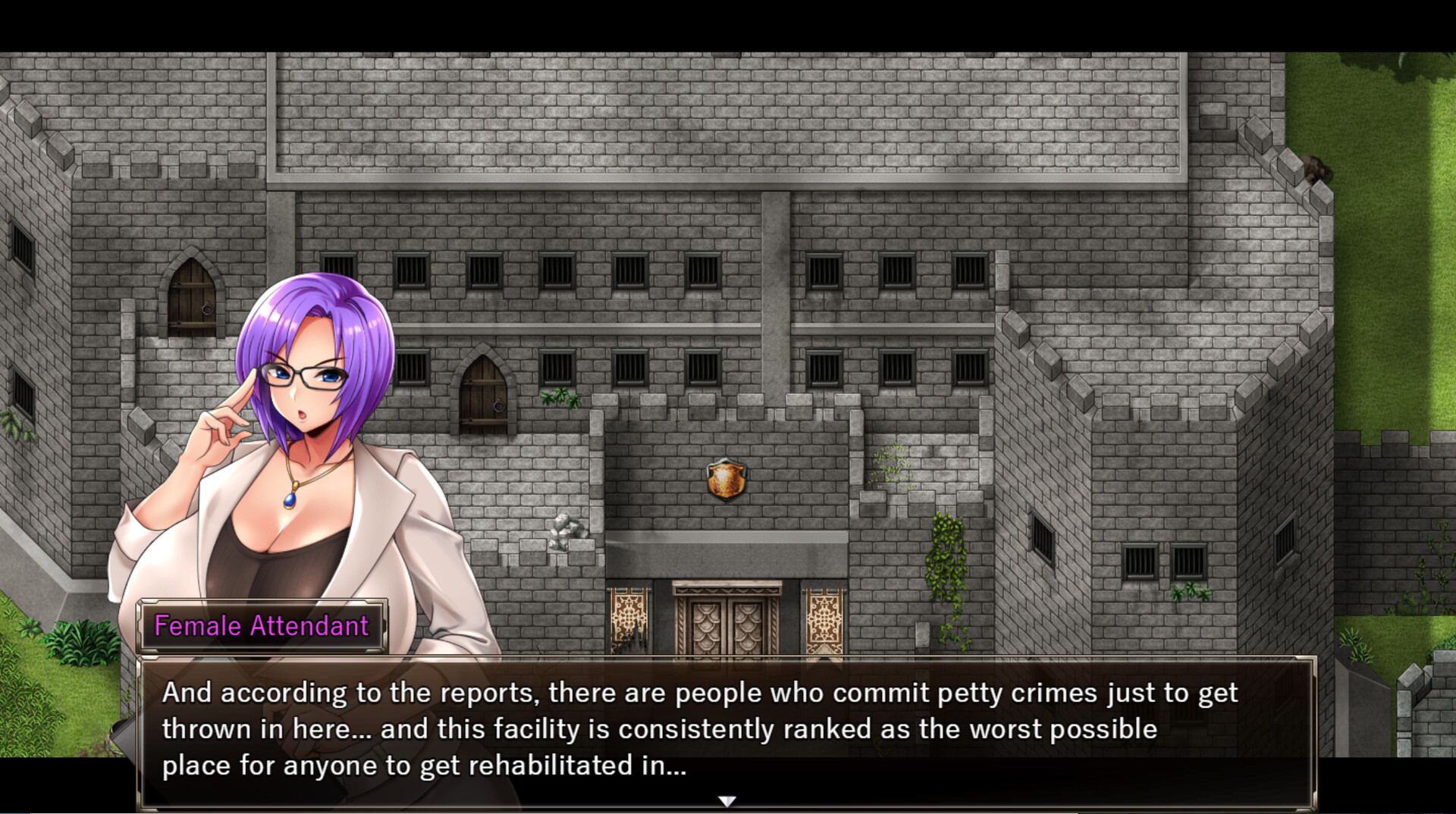 Скриншот: Karryn's Prison