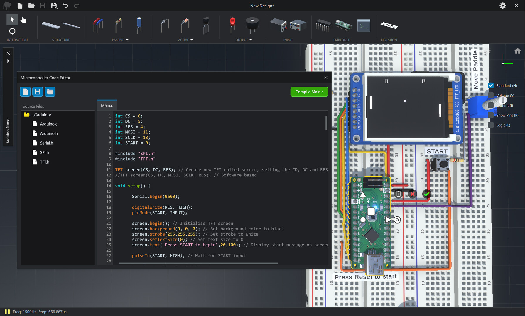 Скриншот: CRUMB Circuit Simulator