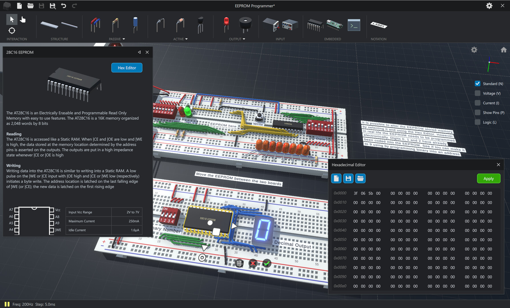 Скриншот 7: CRUMB Circuit Simulator