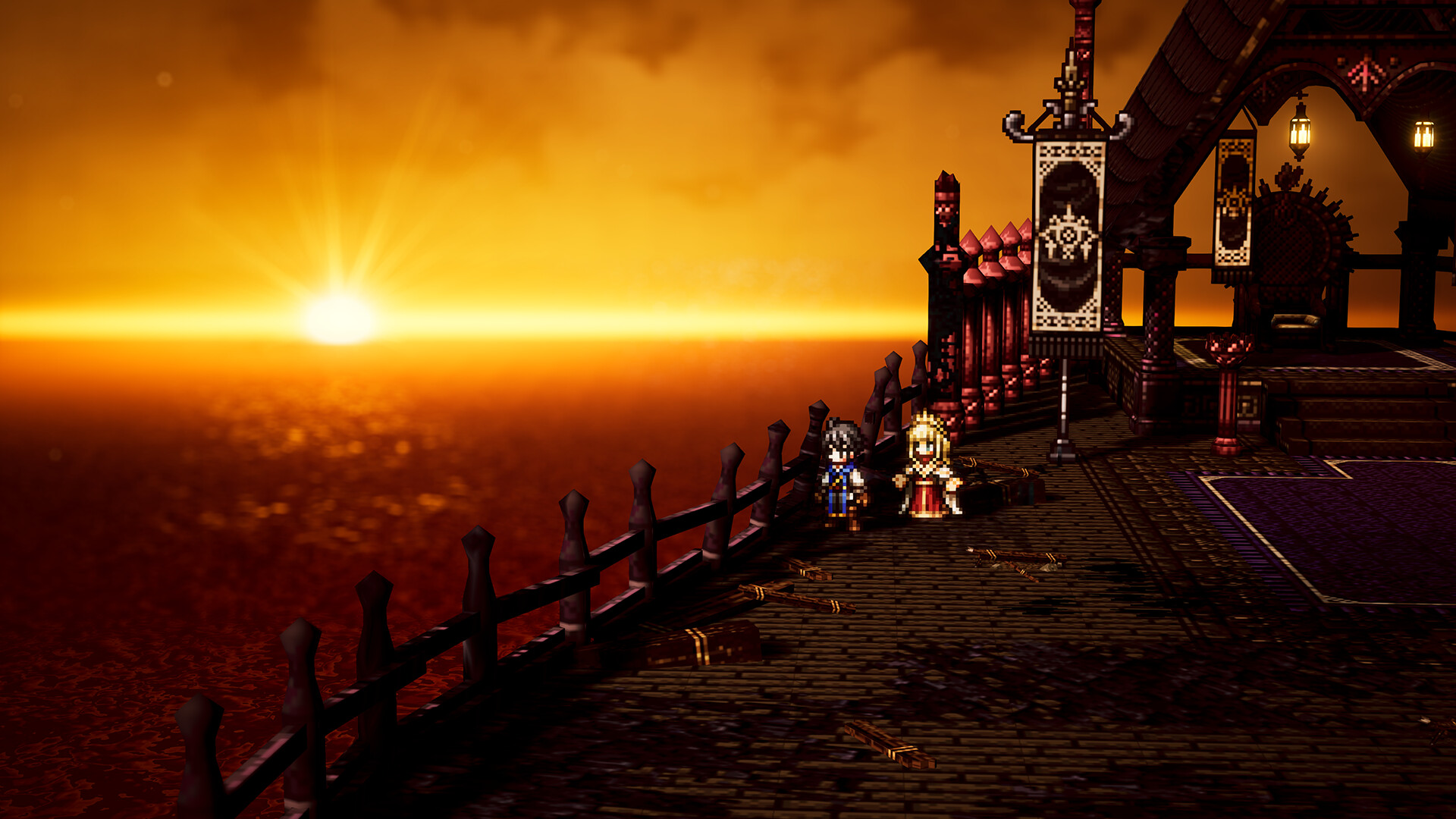 Скриншот: OCTOPATH TRAVELER 0