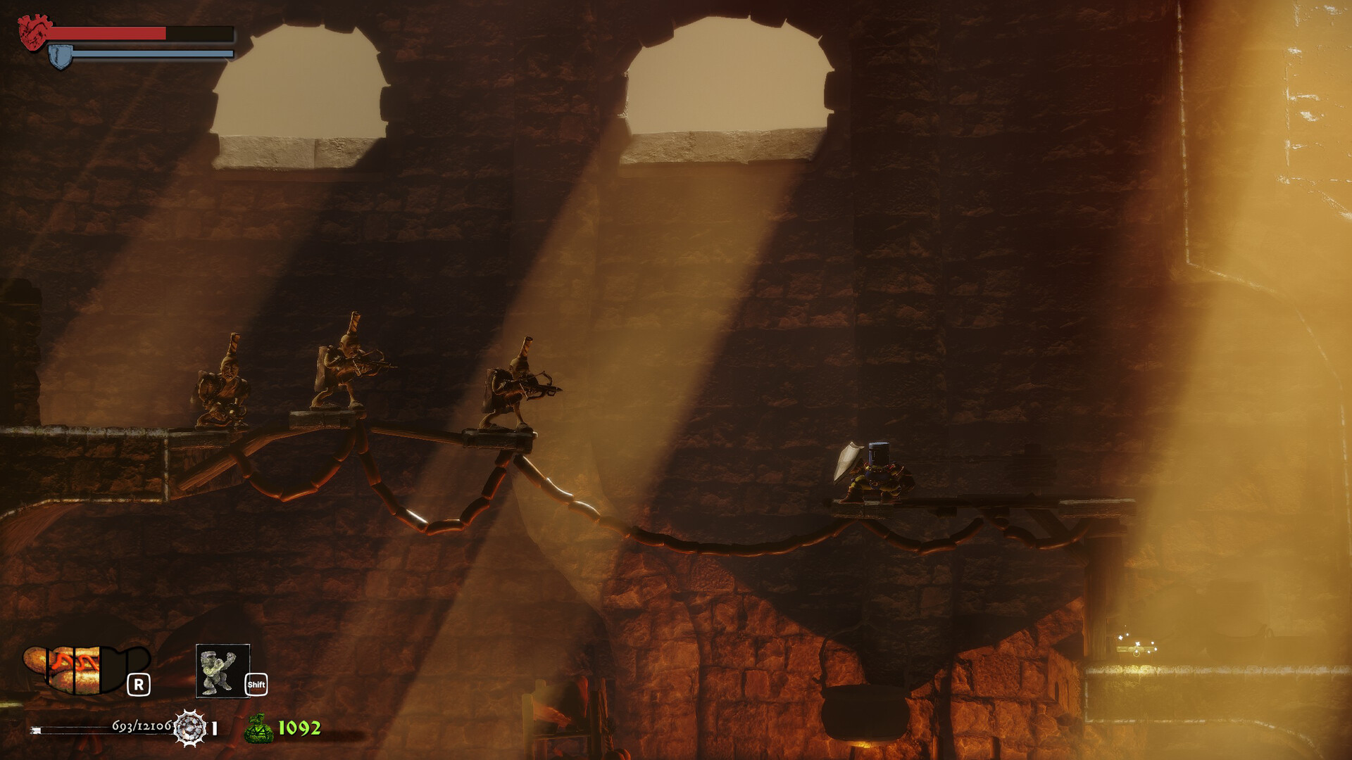 Скриншот: JUMP KING QUEST