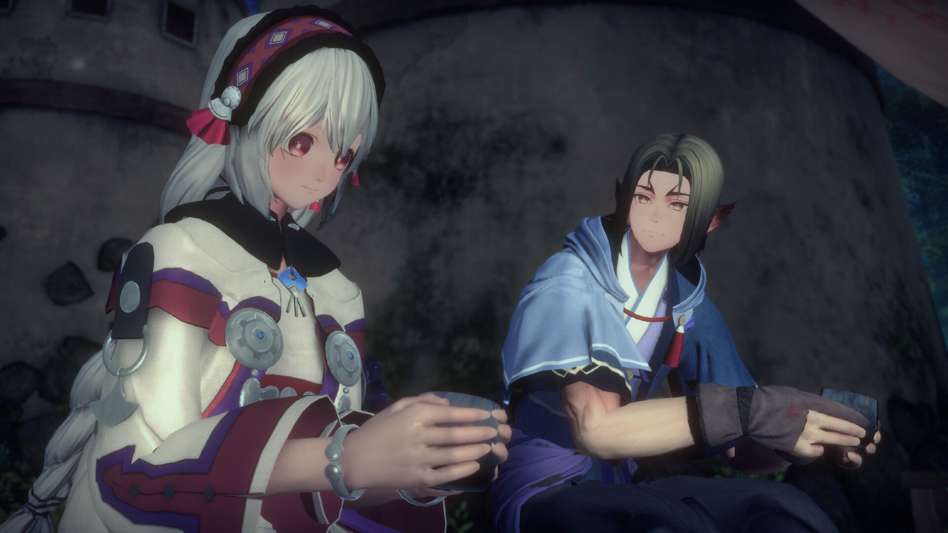 Скриншот: Utawarerumono: Past and Present Rediscovered
