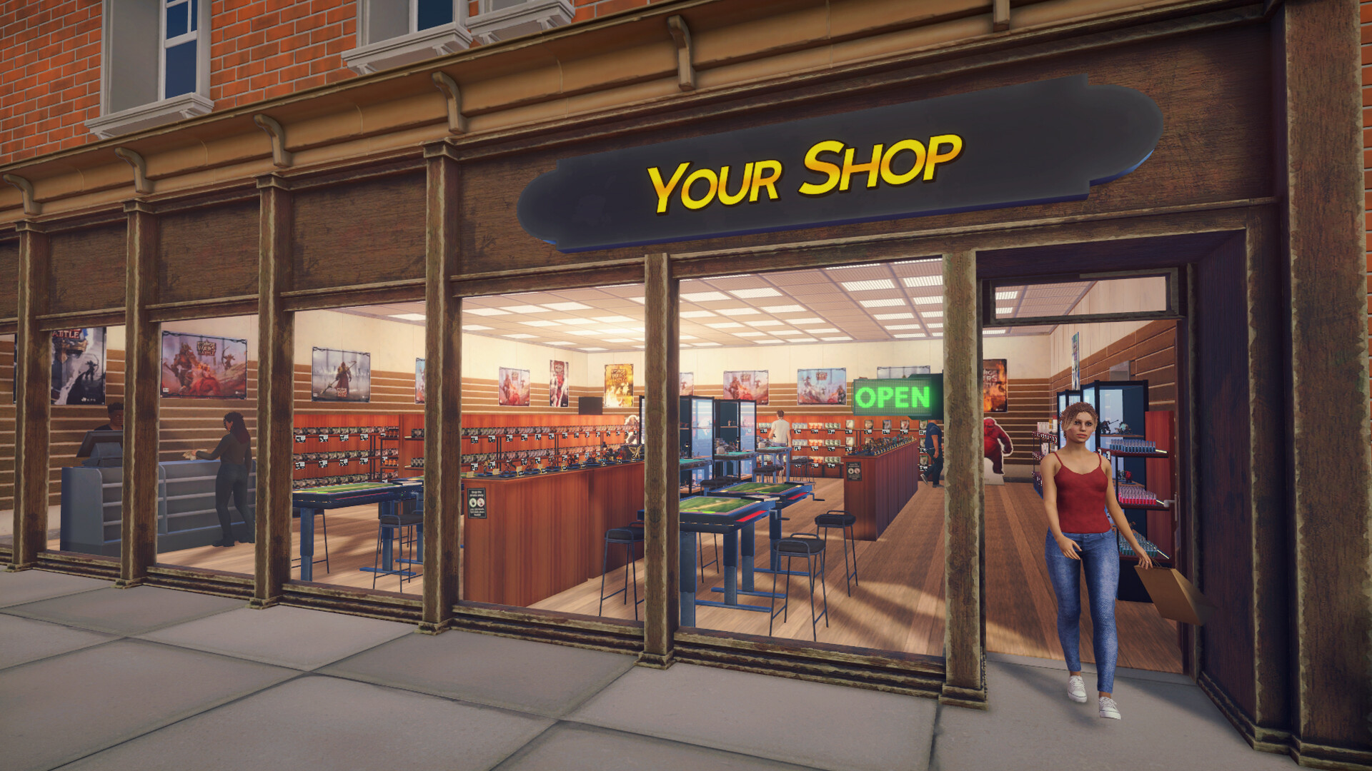 Скриншот: Tabletop Game Shop Simulator