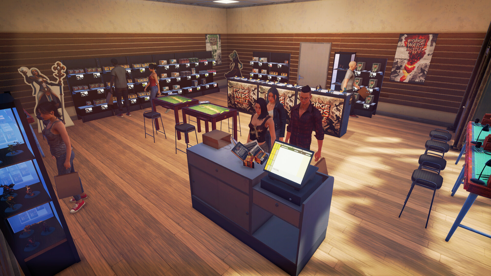 Скриншот: Tabletop Game Shop Simulator