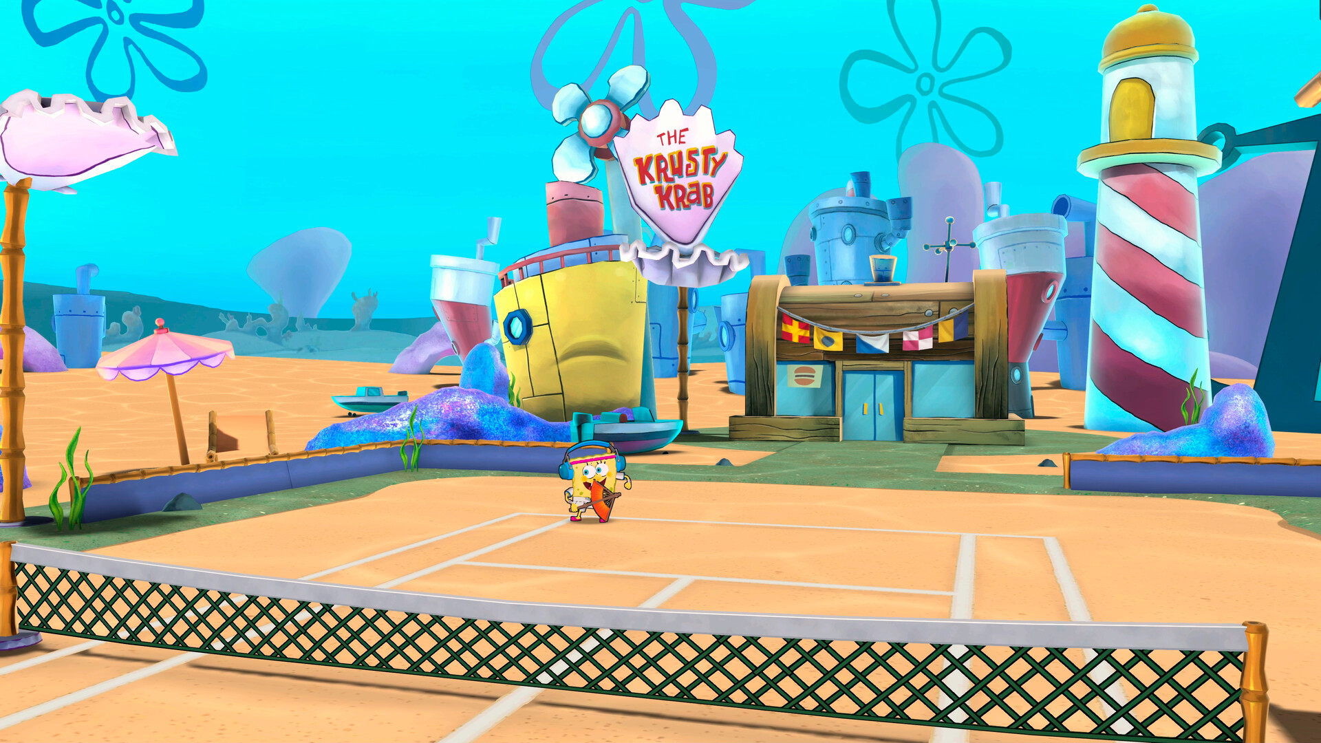 Скриншот: Nickelodeon Extreme Tennis: Next!