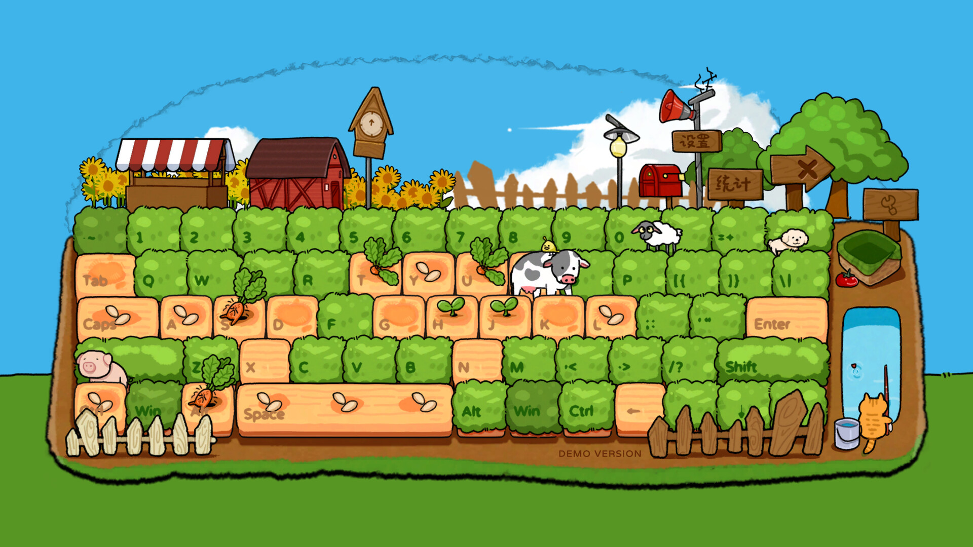 Скриншот: Typing Farmer