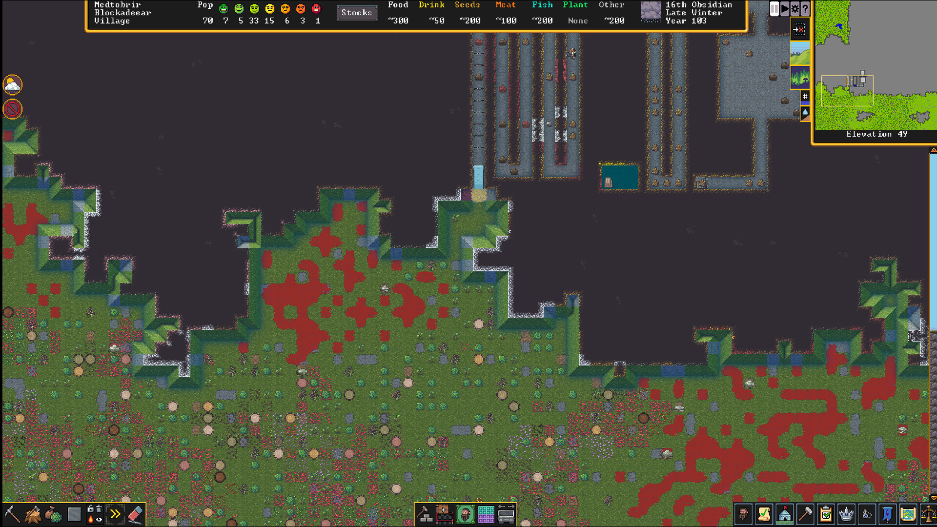Скриншот 9: Dwarf Fortress