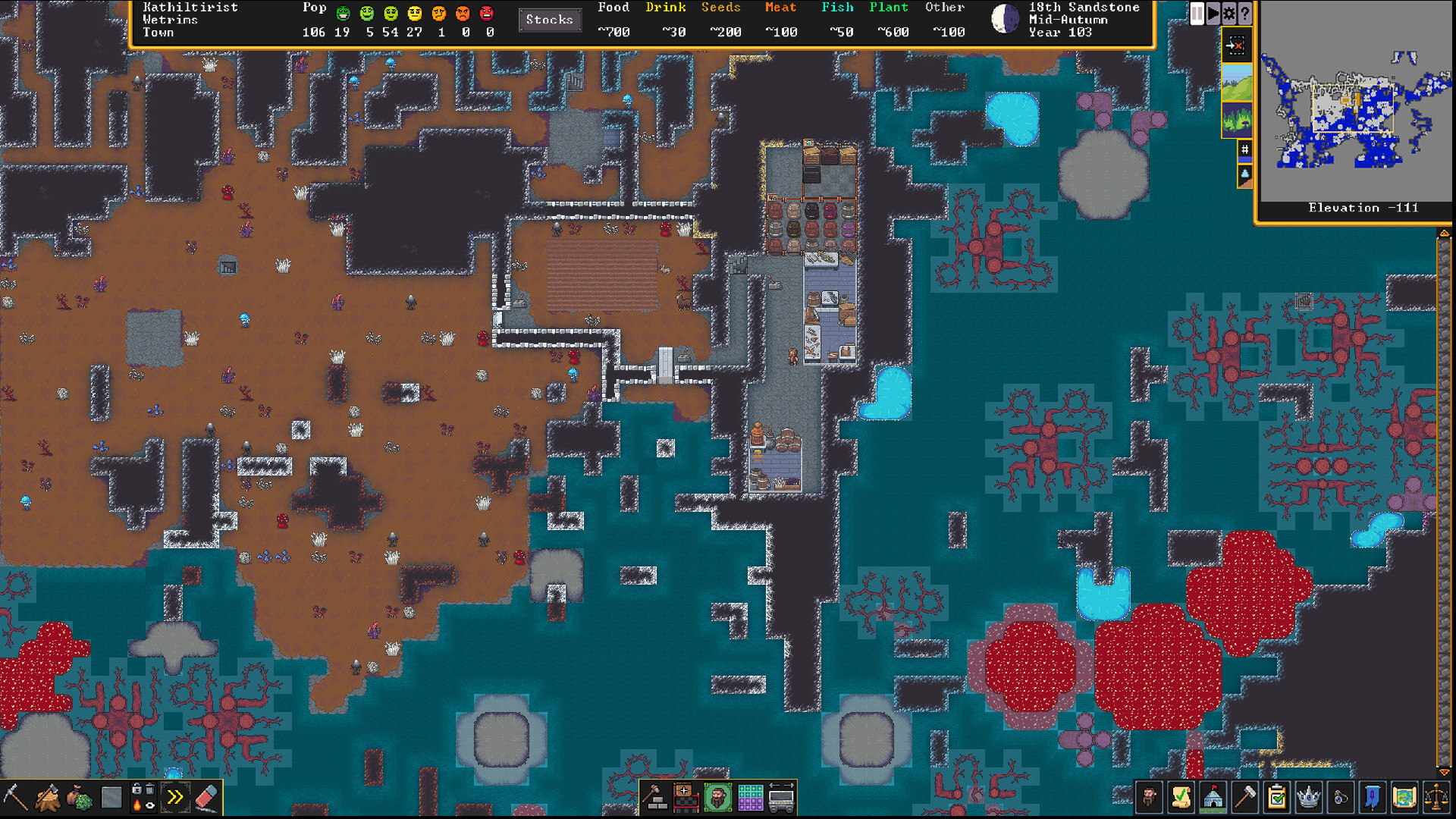 Скриншот 10: Dwarf Fortress