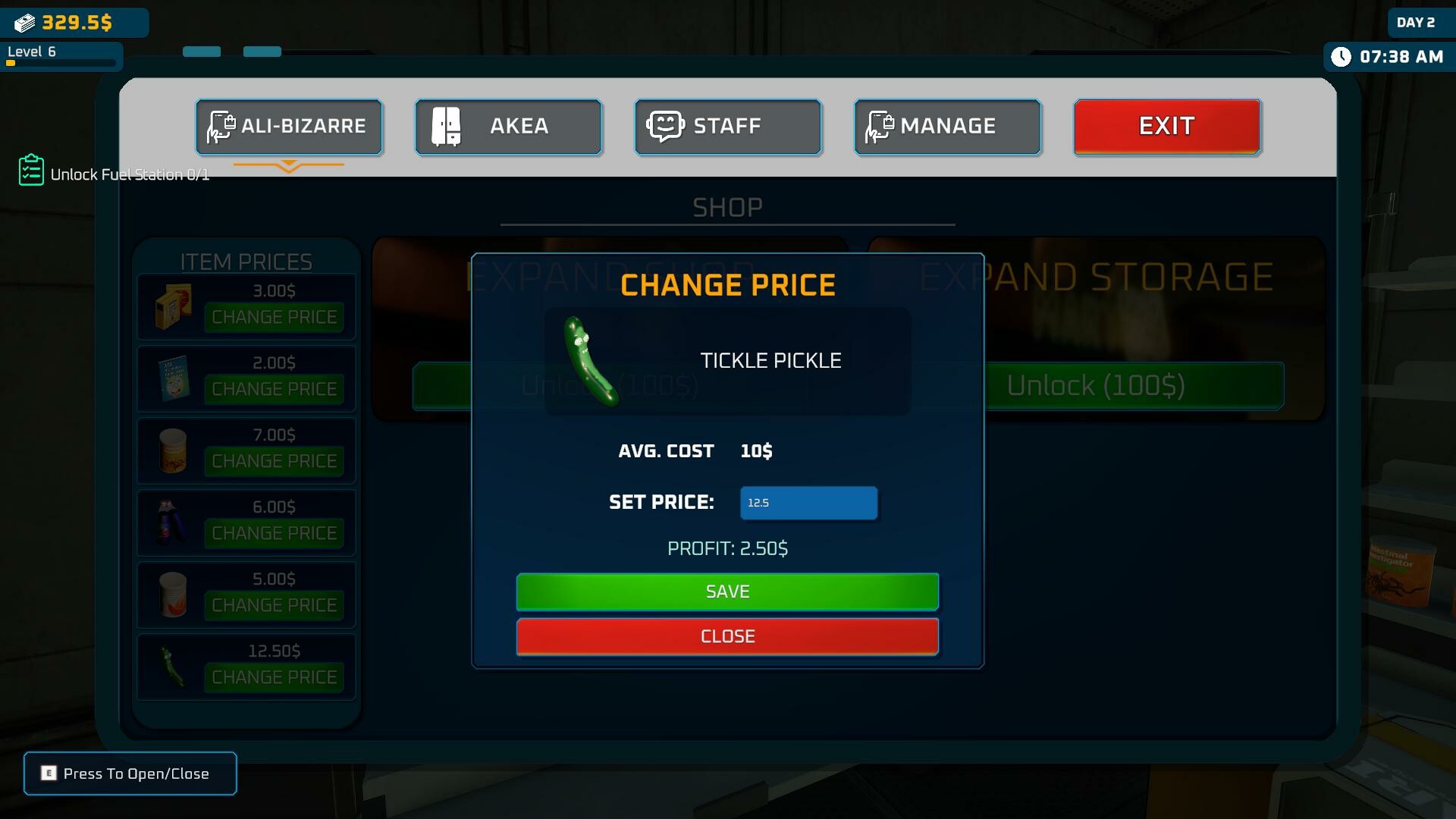 Скриншот 10: Alien Market Simulator