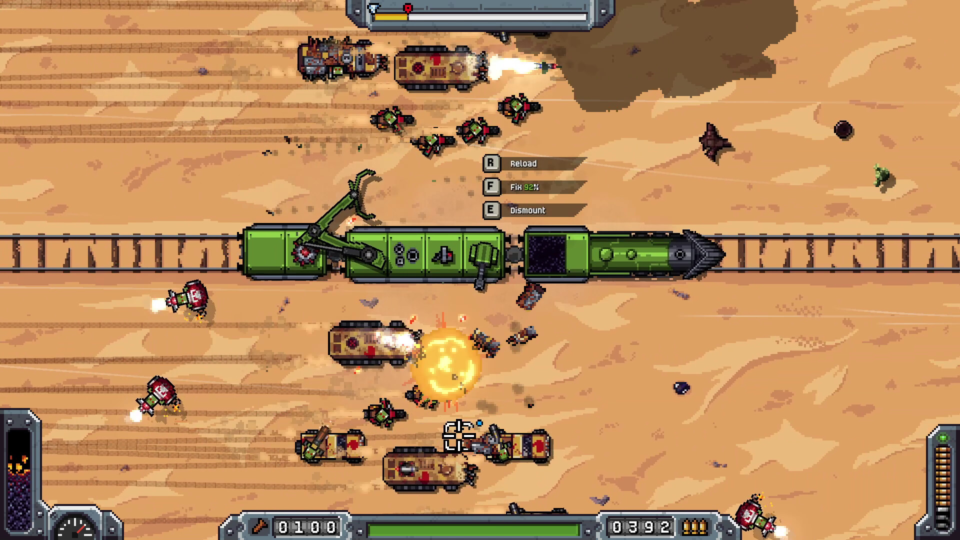 Скриншот: Apocalypse Express