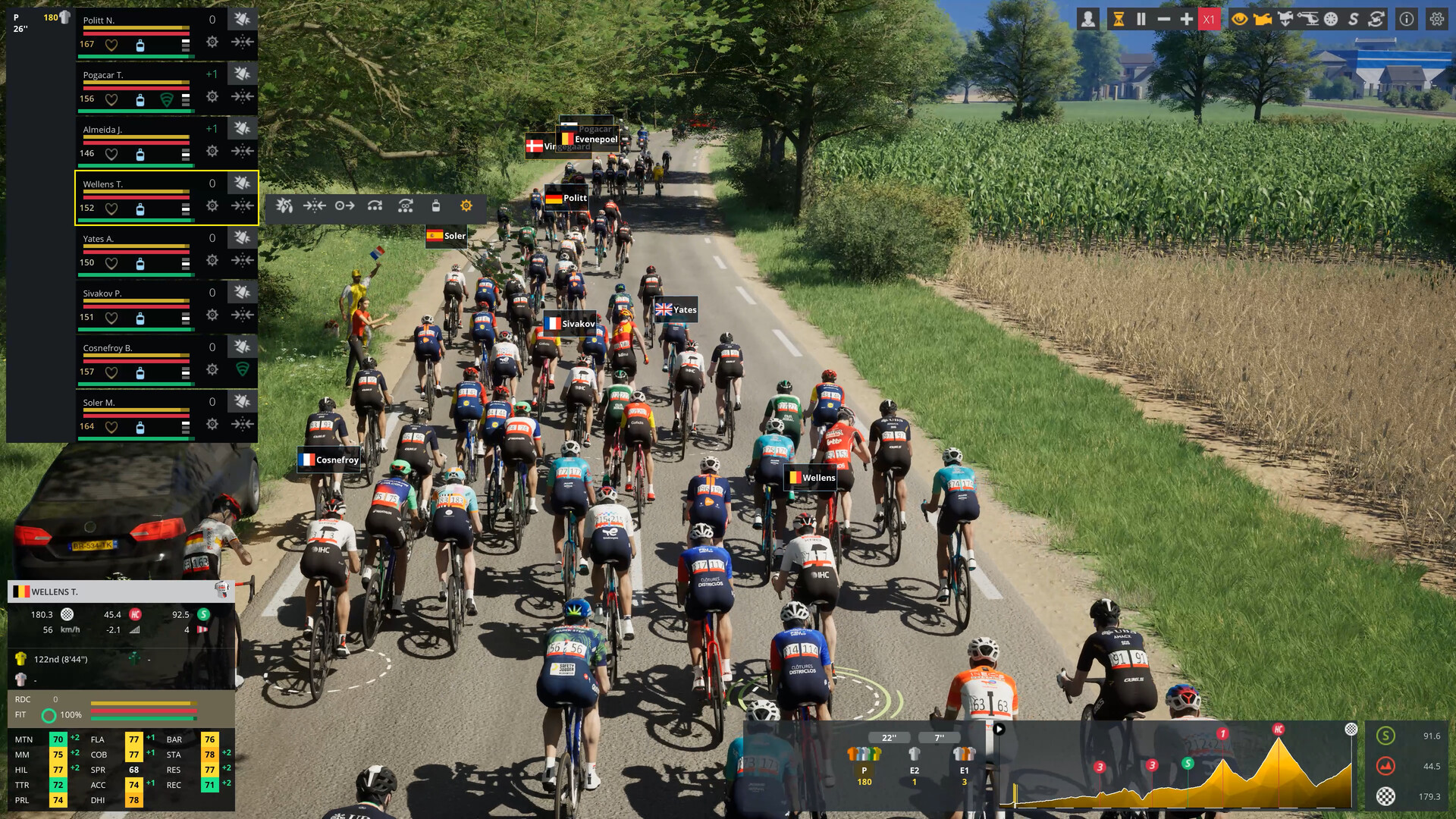 Скриншот: Pro Cycling Manager 26