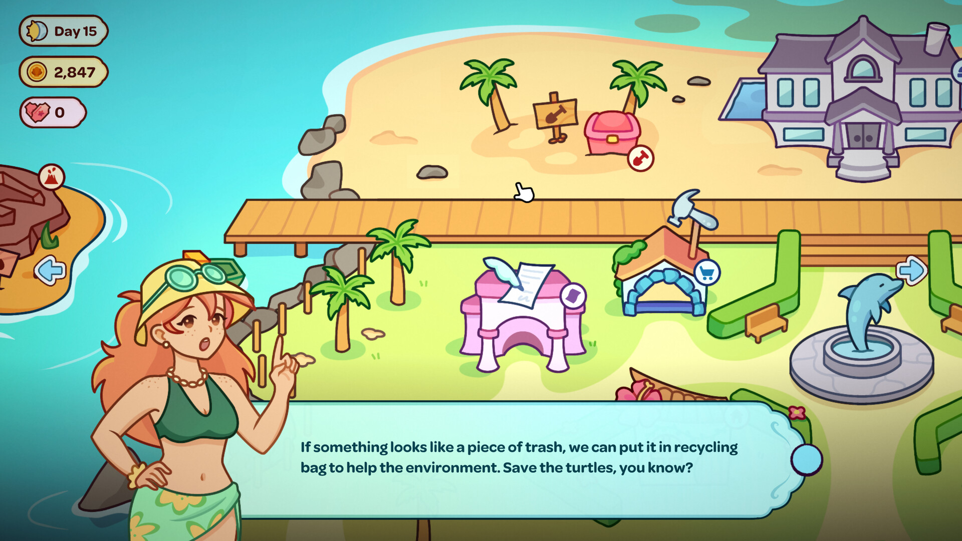 Скриншот: Treasure Beach