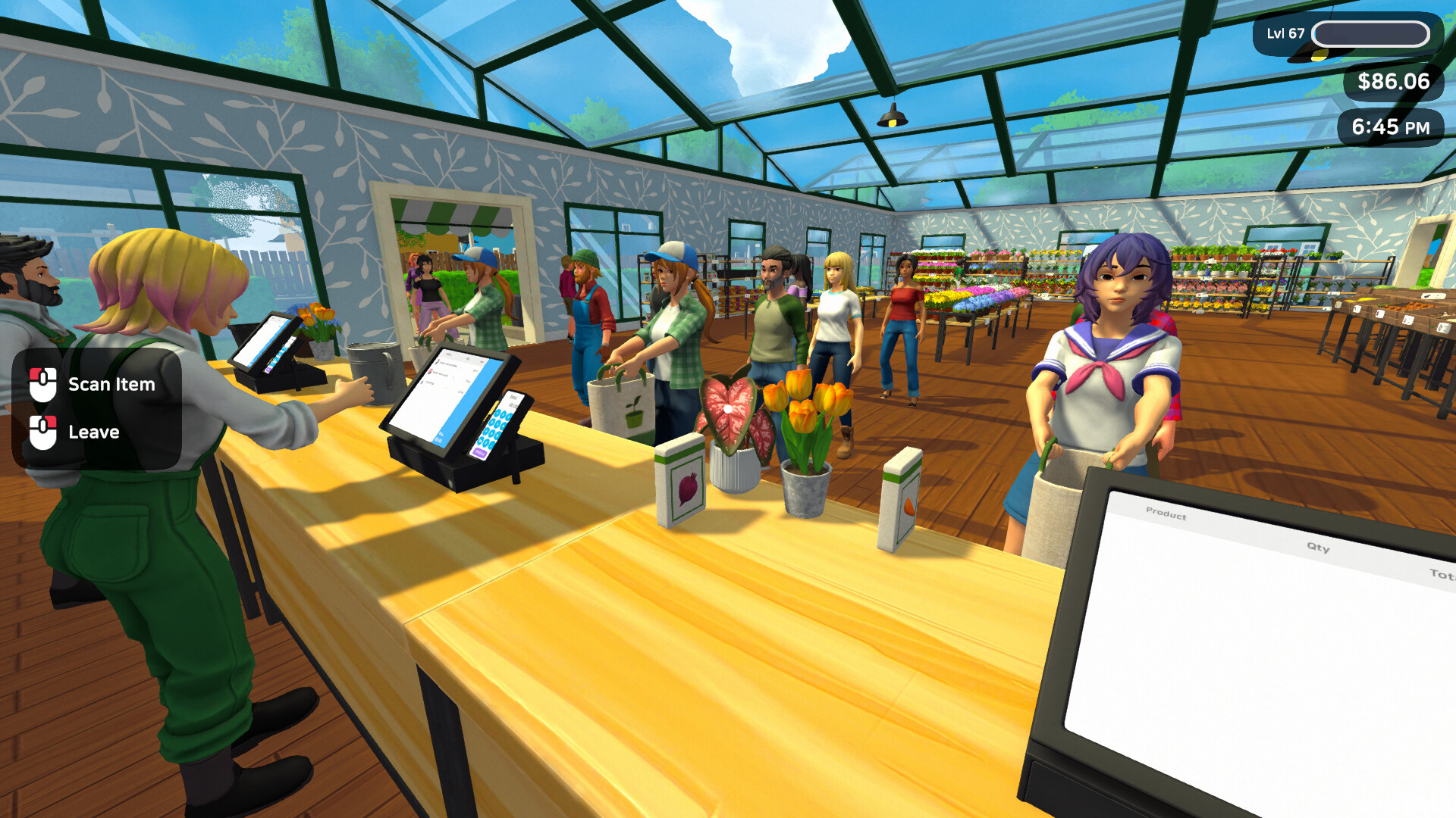 Скриншот: Plant Nursery Simulator