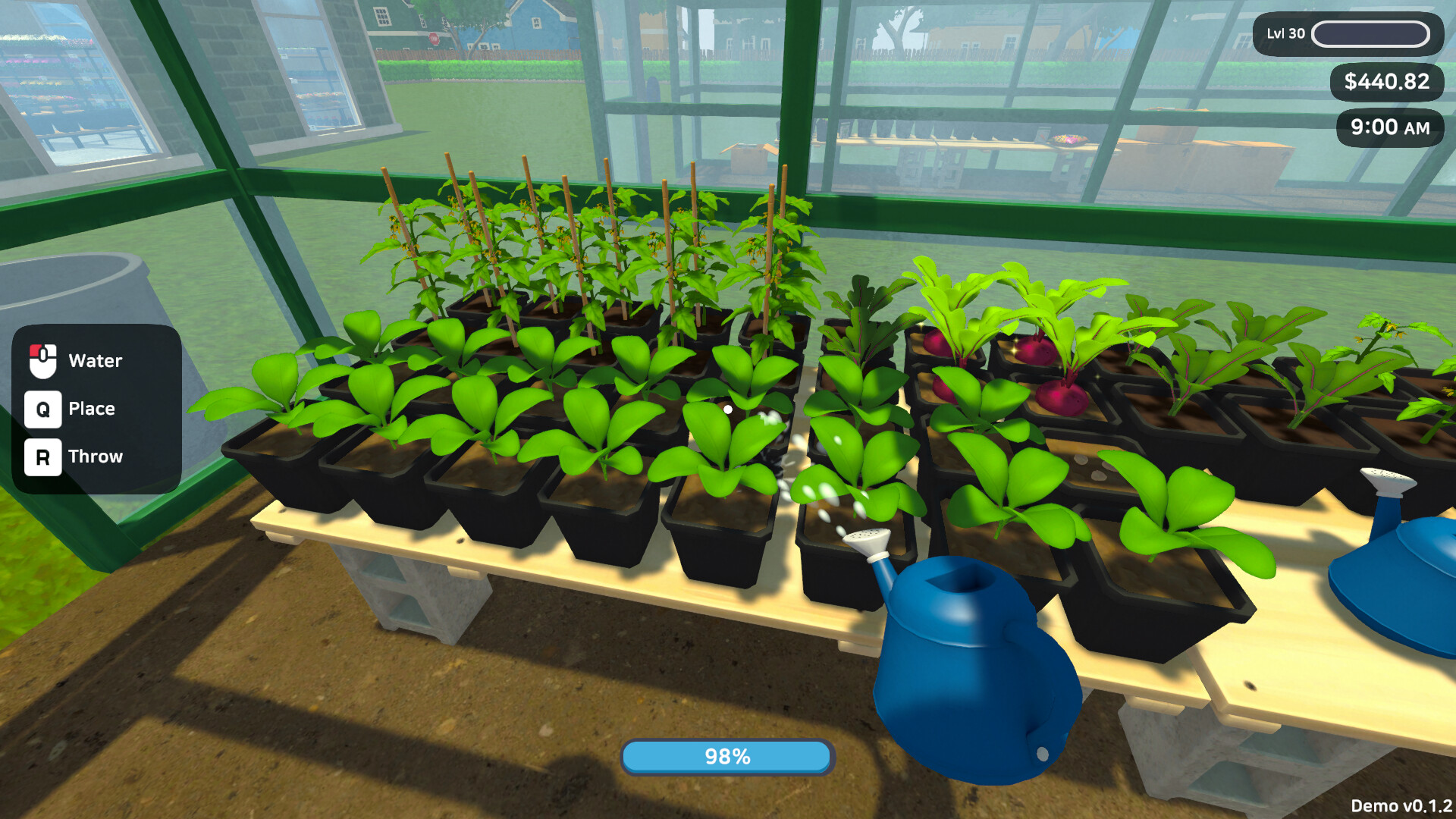Скриншот: Plant Nursery Simulator