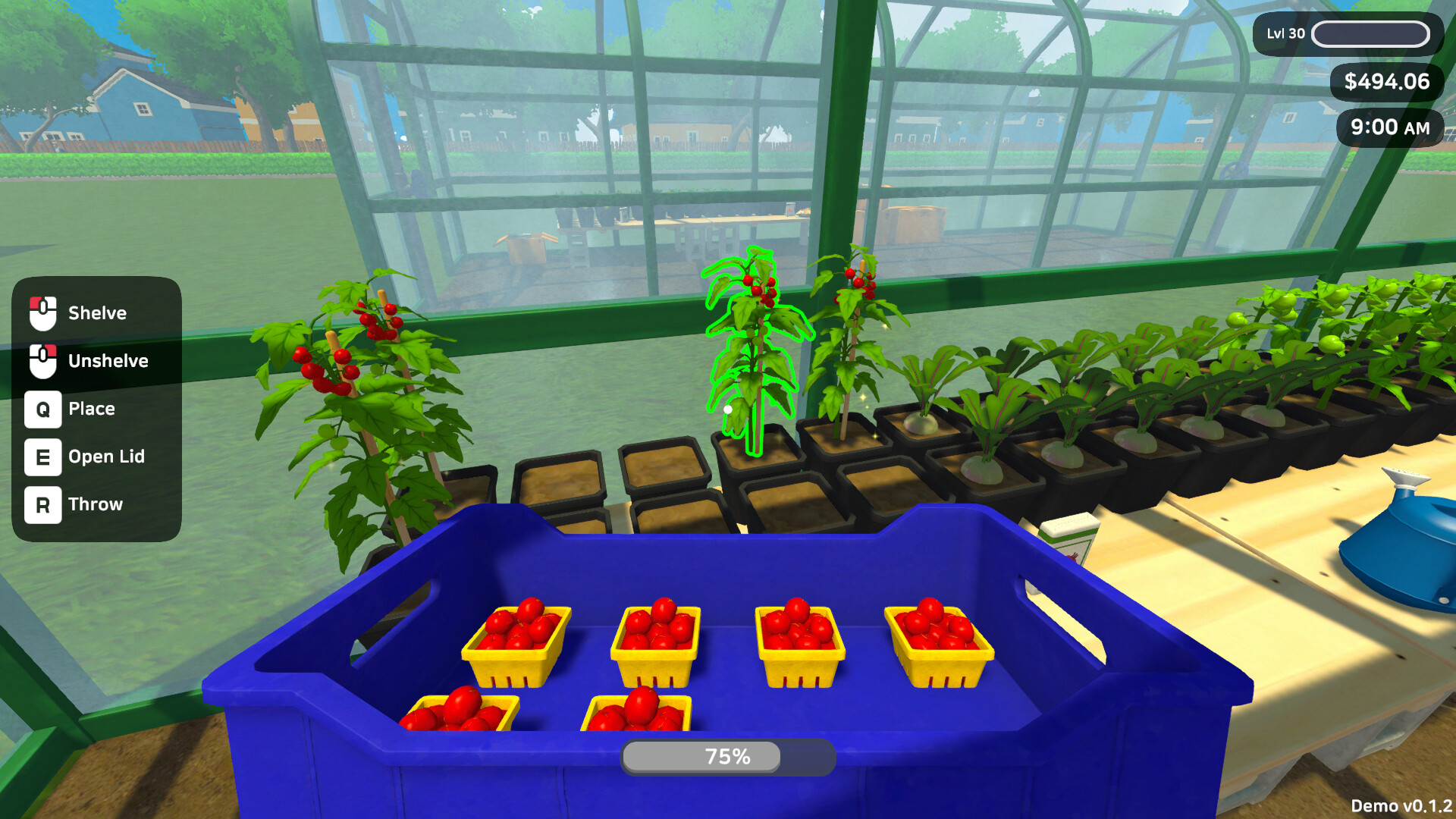 Скриншот: Plant Nursery Simulator