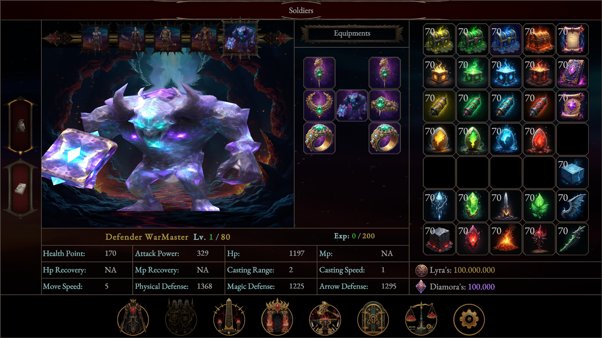 Скриншот: Knight Legion: Rpg Strategy