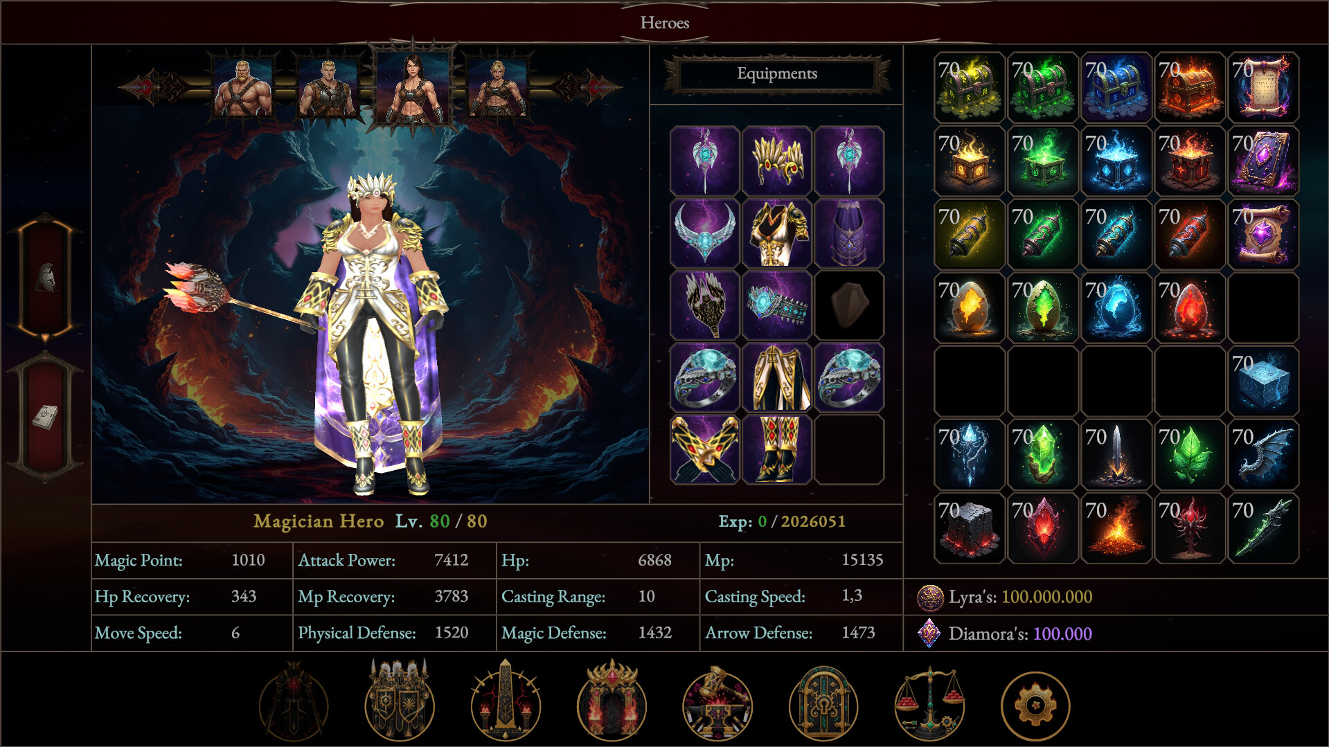 Скриншот: Knight Legion: Rpg Strategy