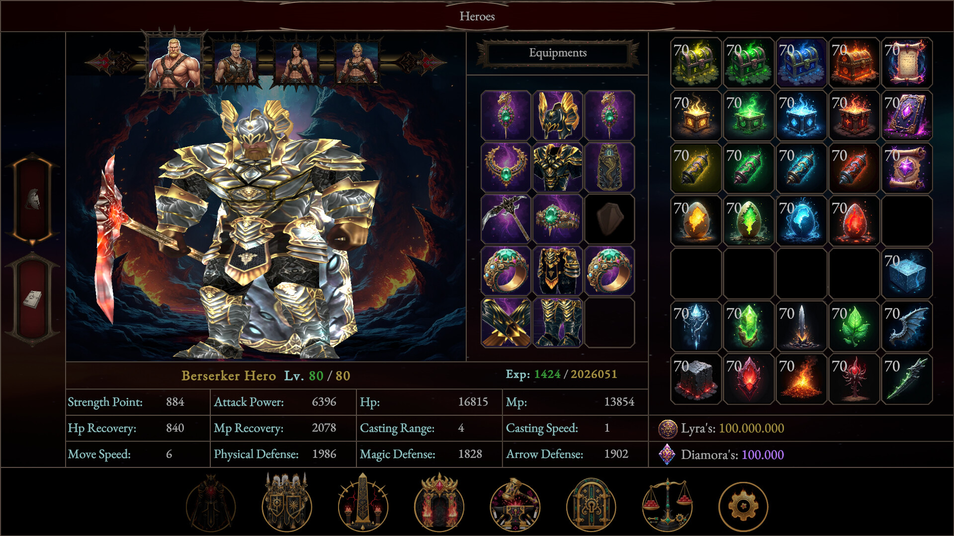 Скриншот 7: Knight Legion: Rpg Strategy