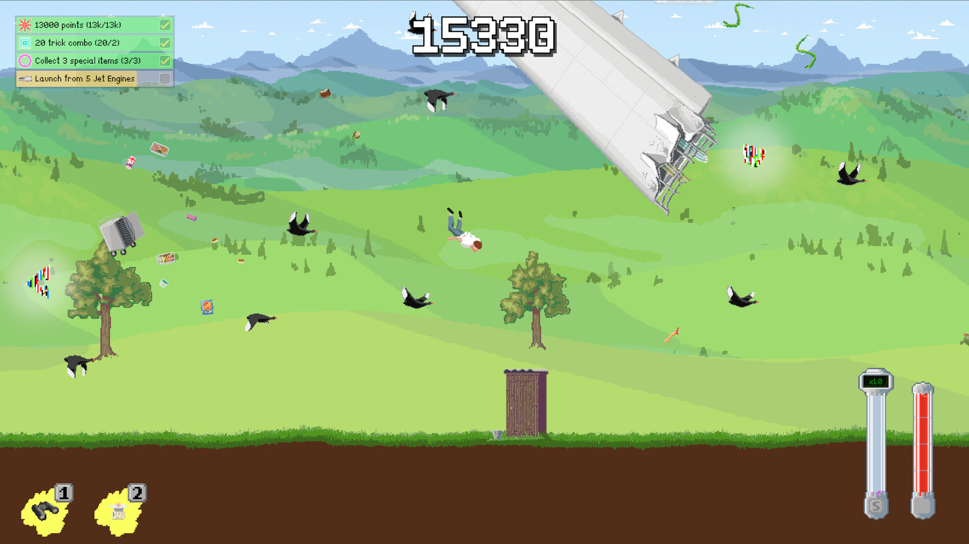 Скриншот: Freefall '95