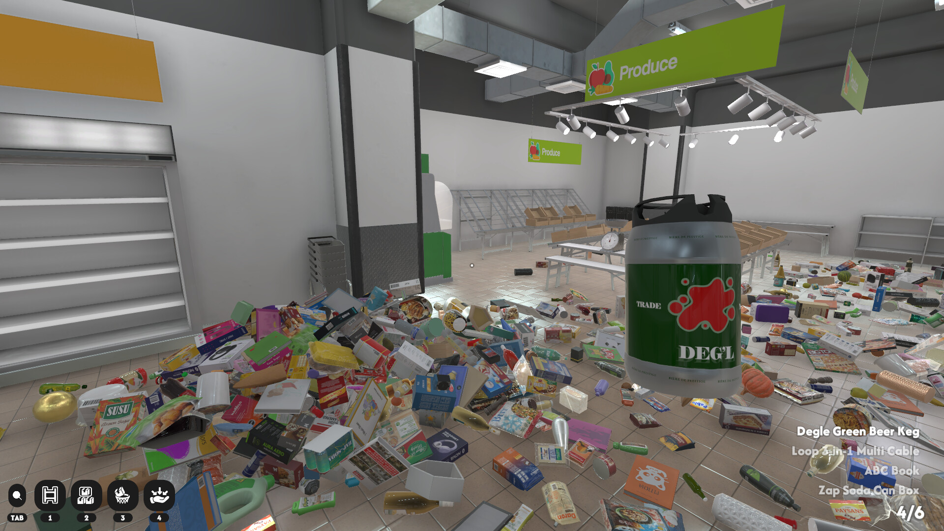 Скриншот: Supermarket Chaos